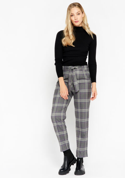 Checkered trousers - LolaLiza