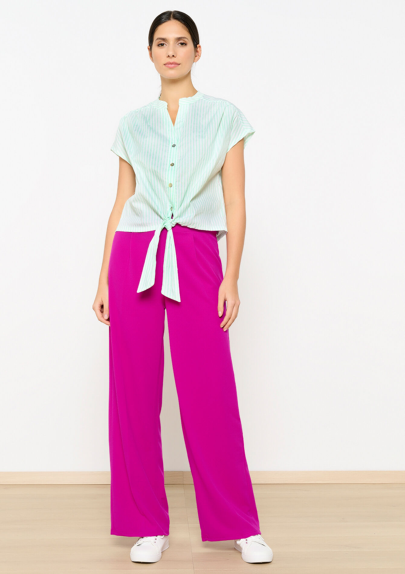 Chemise à manches courtes, Chemise à manches courtes - LIME - 05702489_4711