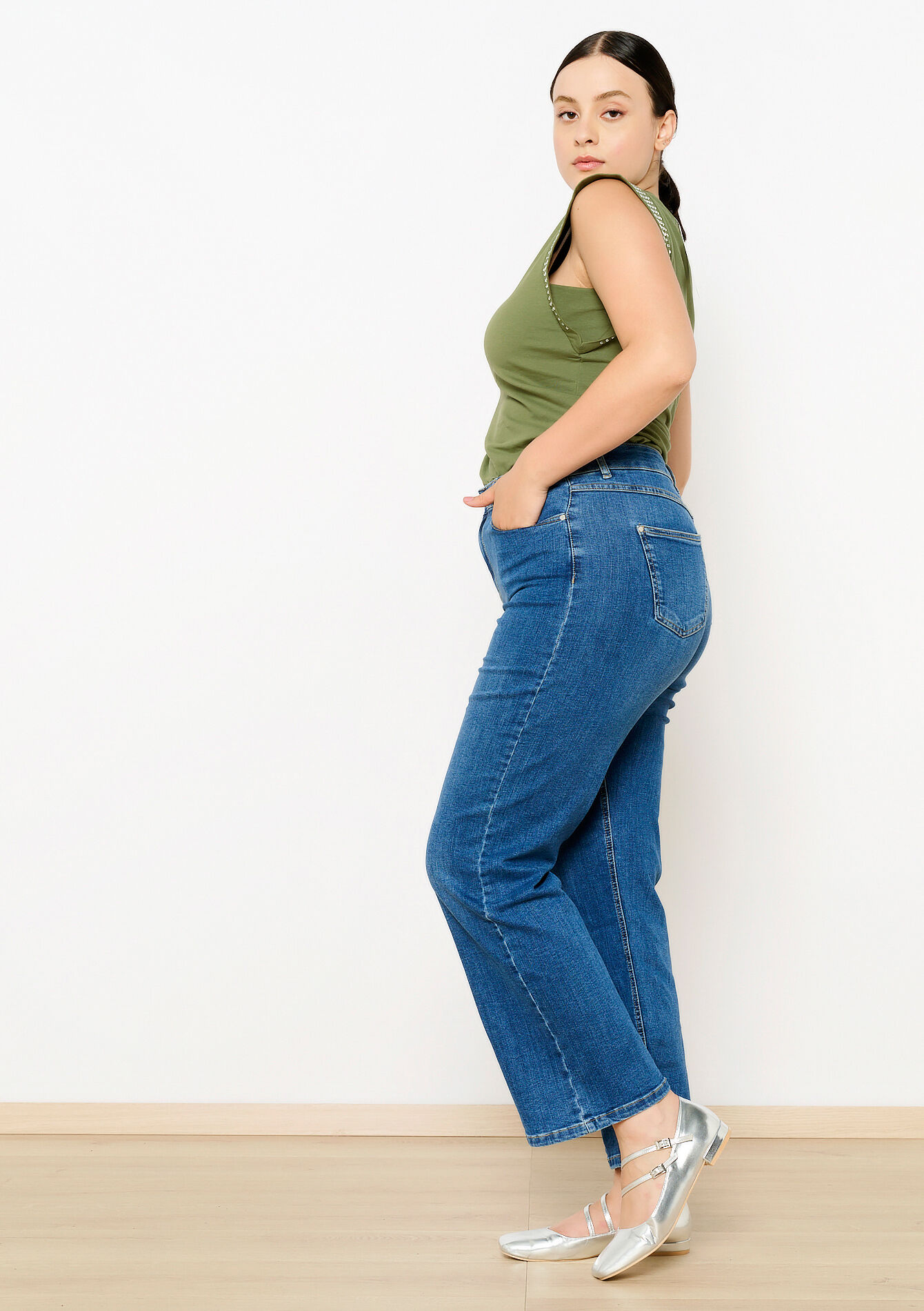 Jean large, Jean large - MEDIUM BLUE - 22000557_0500