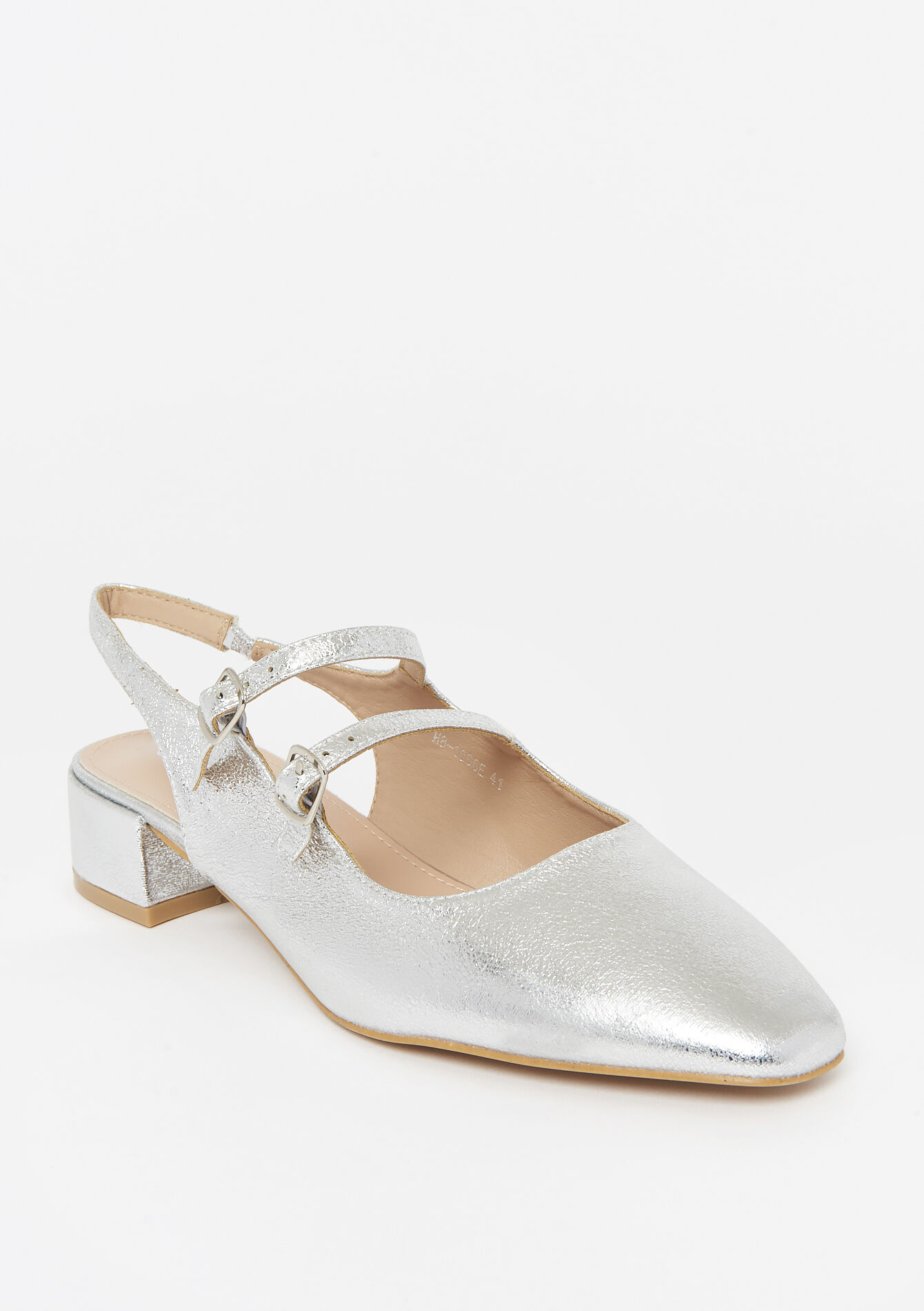 Ballerines à deux brides - SILVER - 13100326_1059