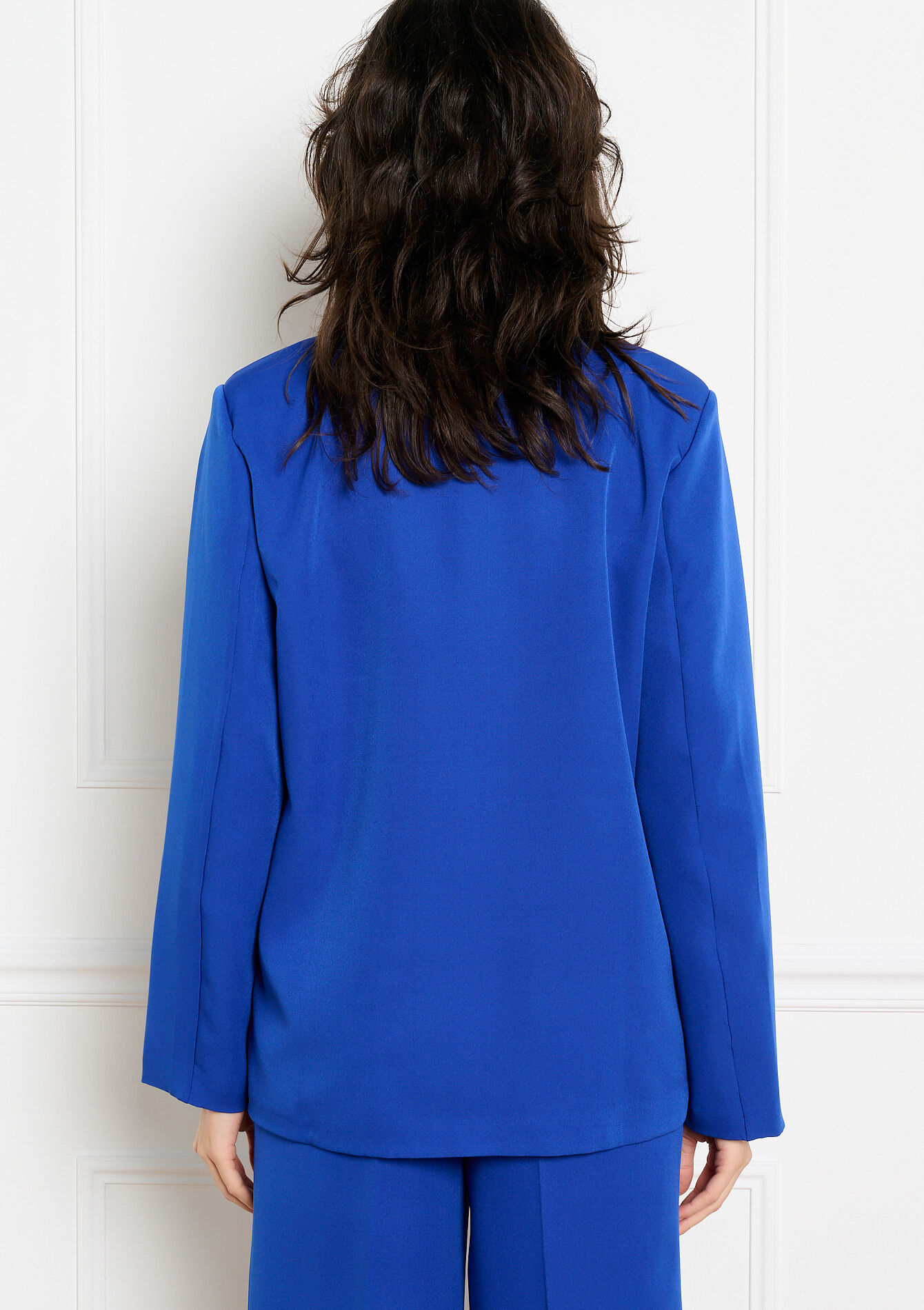 Dubbelrijige blazer - BLUE FAIENCE - 09101180_1584