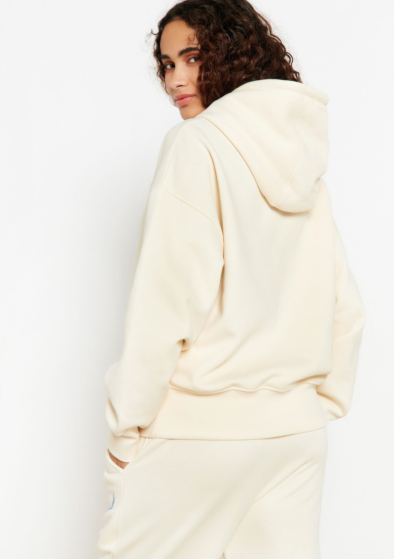 Sweat à capuche ample, Sweat à capuche ample - VANILLA WHITE - 15100228_1013