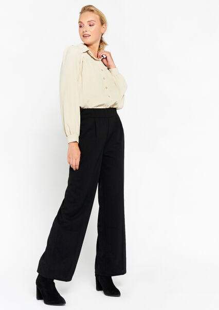 Wide trousers - BLACK - 06600785_1119