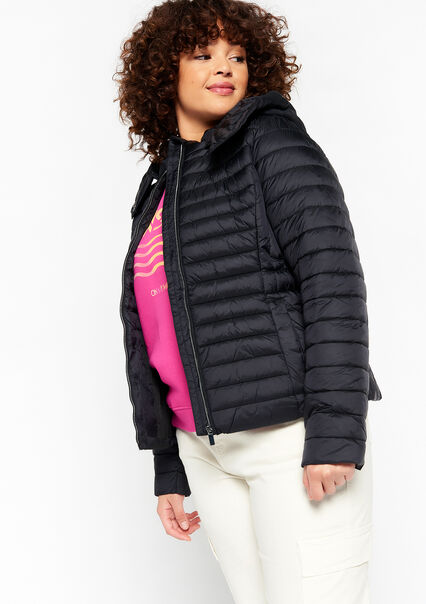 Quilted jacket - BLACK - 23000486_1119