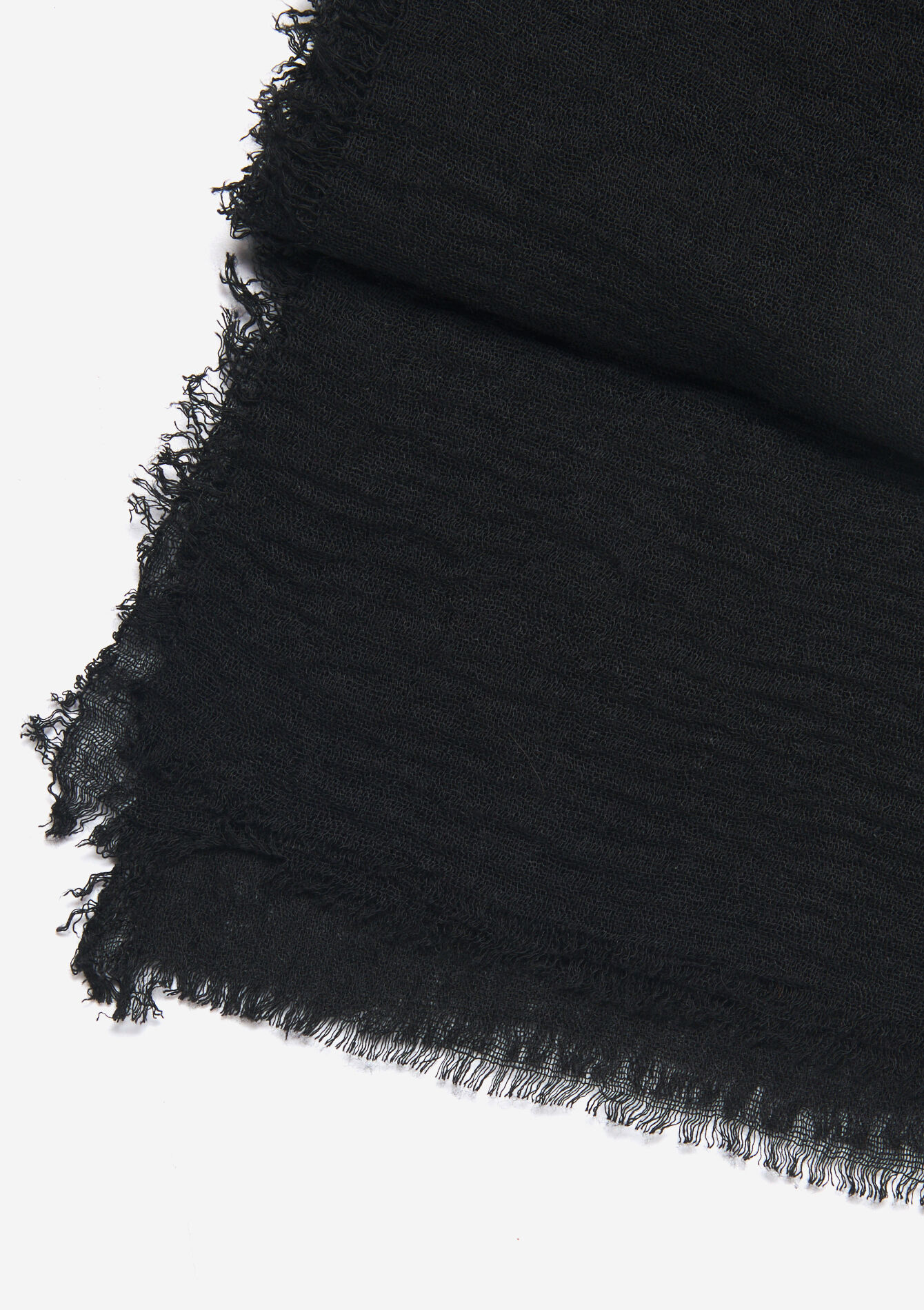 Plain scarf, Plain scarf - BLACK - 17101257_1119