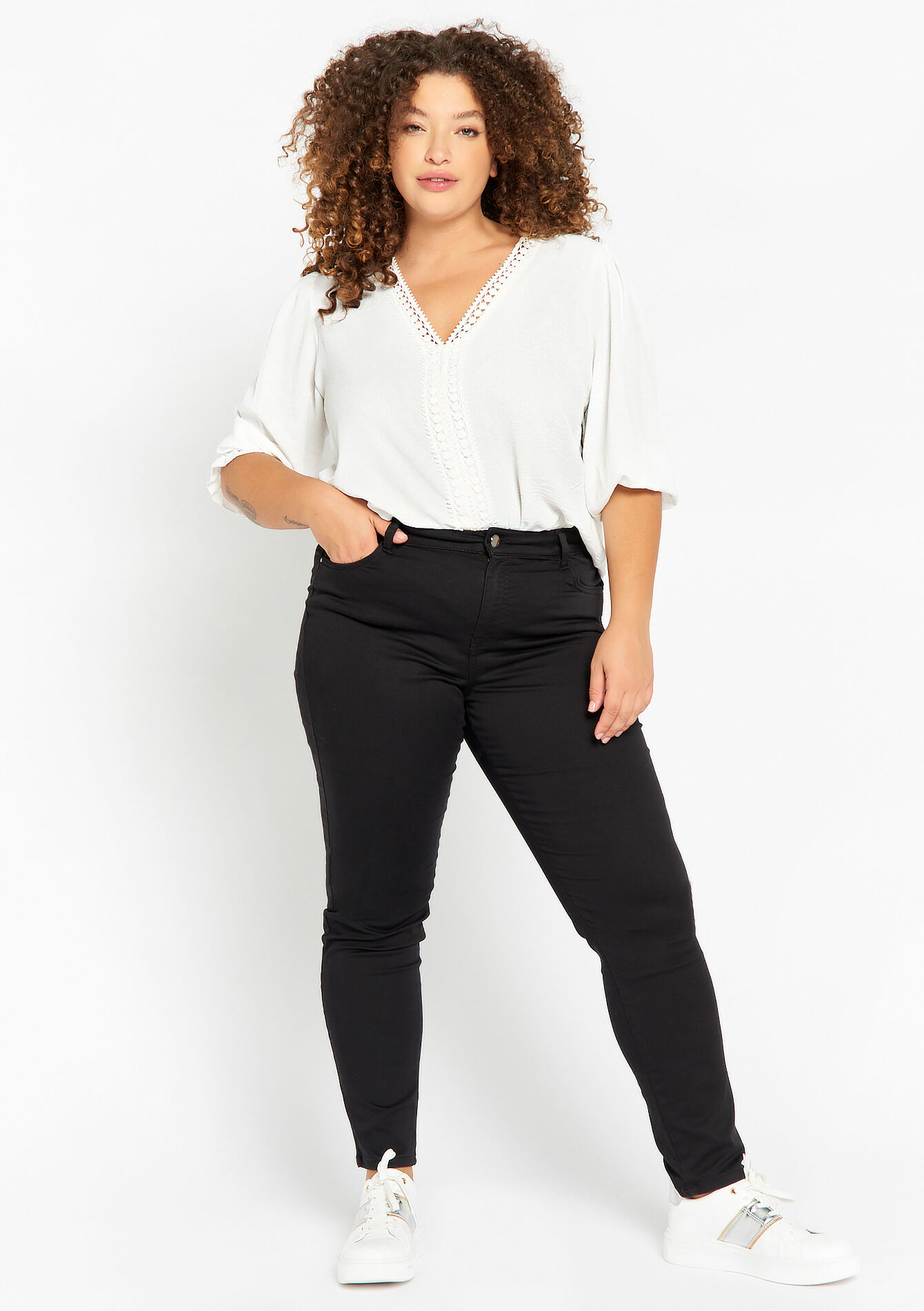 Skinny broek, Skinny broek - BLACK - 06004344_1119