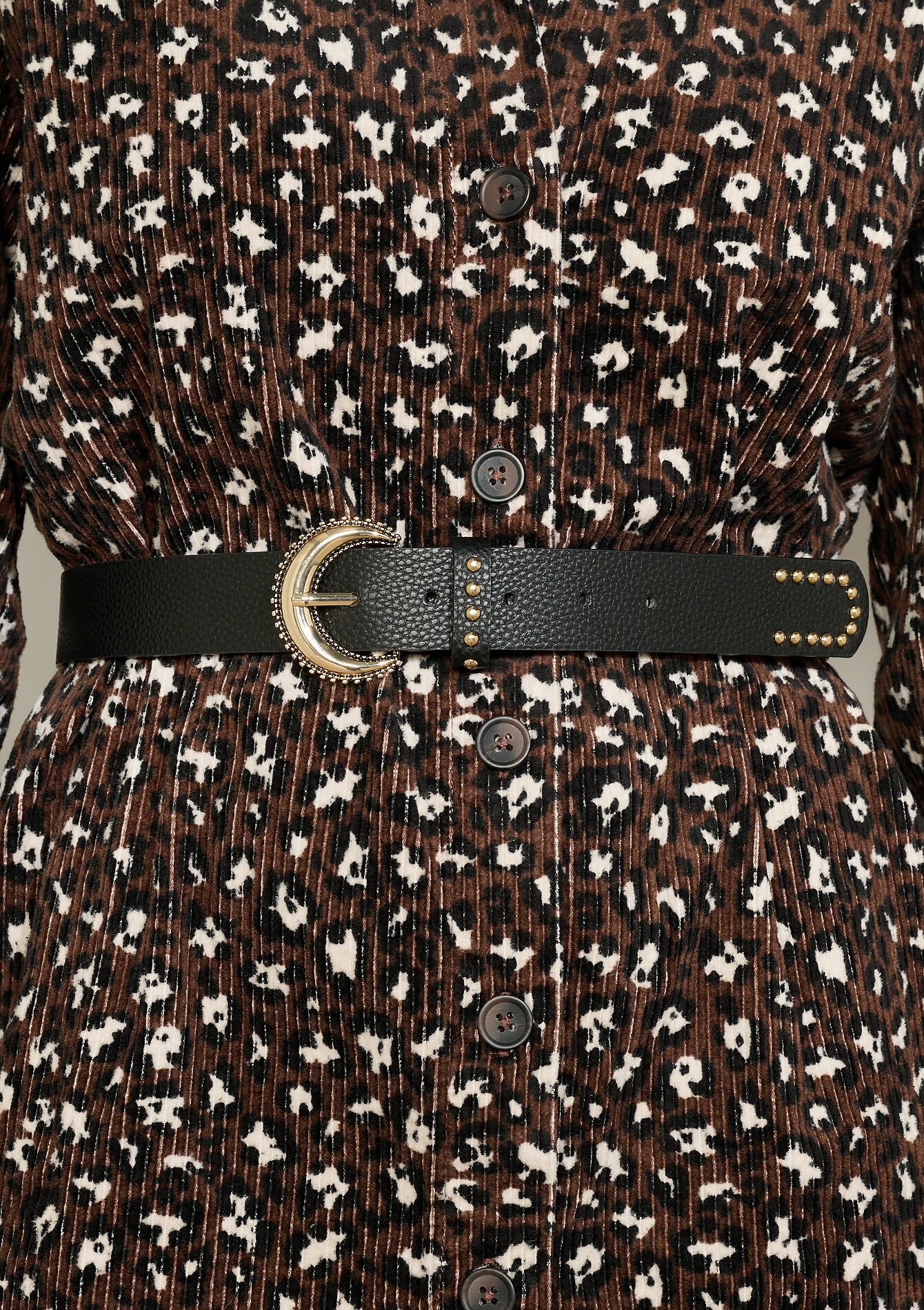 Riem met studs en maansluiting, Riem met studs en maansluiting, , detail_model