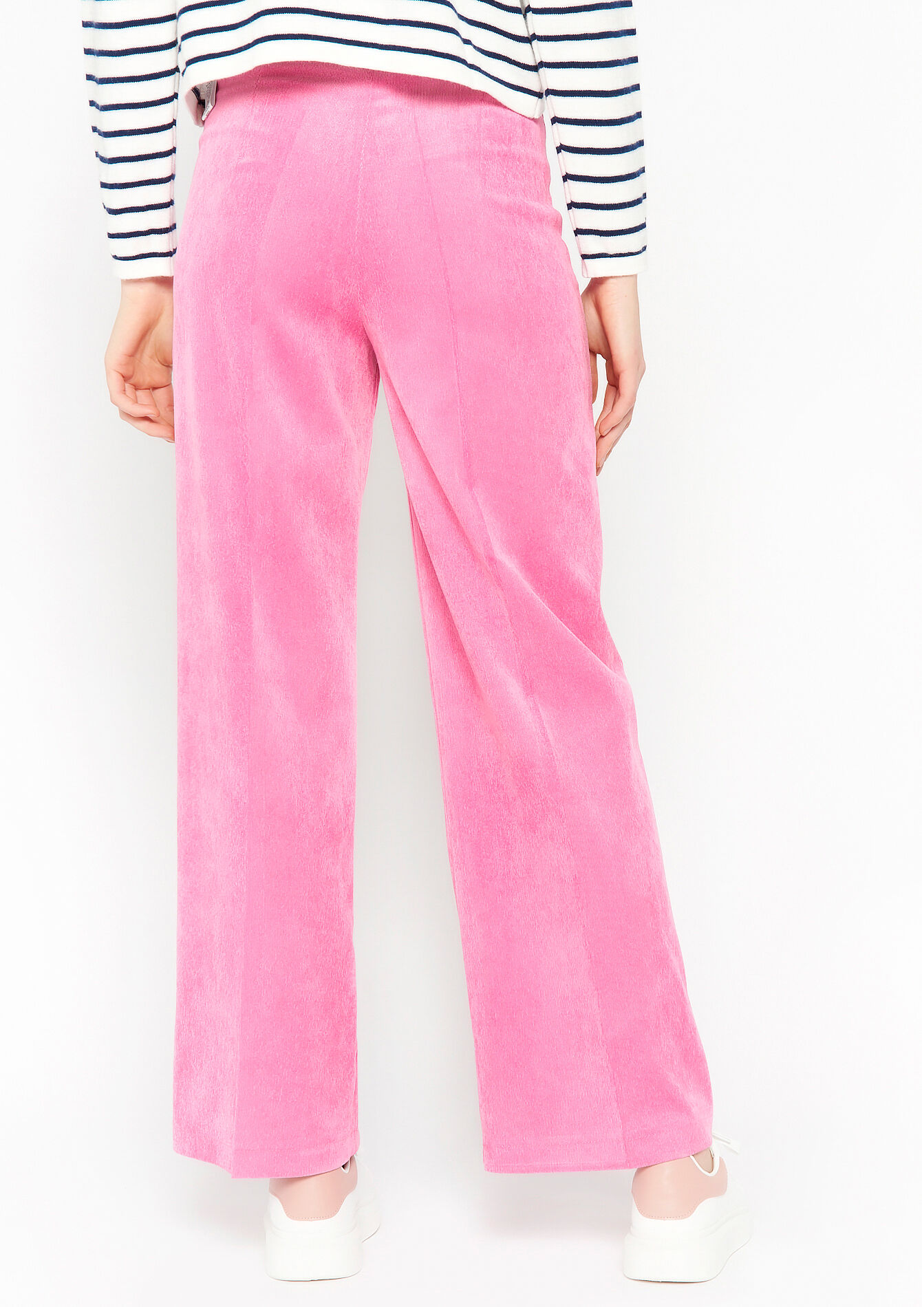 Corduroy trousers, Corduroy trousers - PINK BUBBLEGUM - 06600720_1477