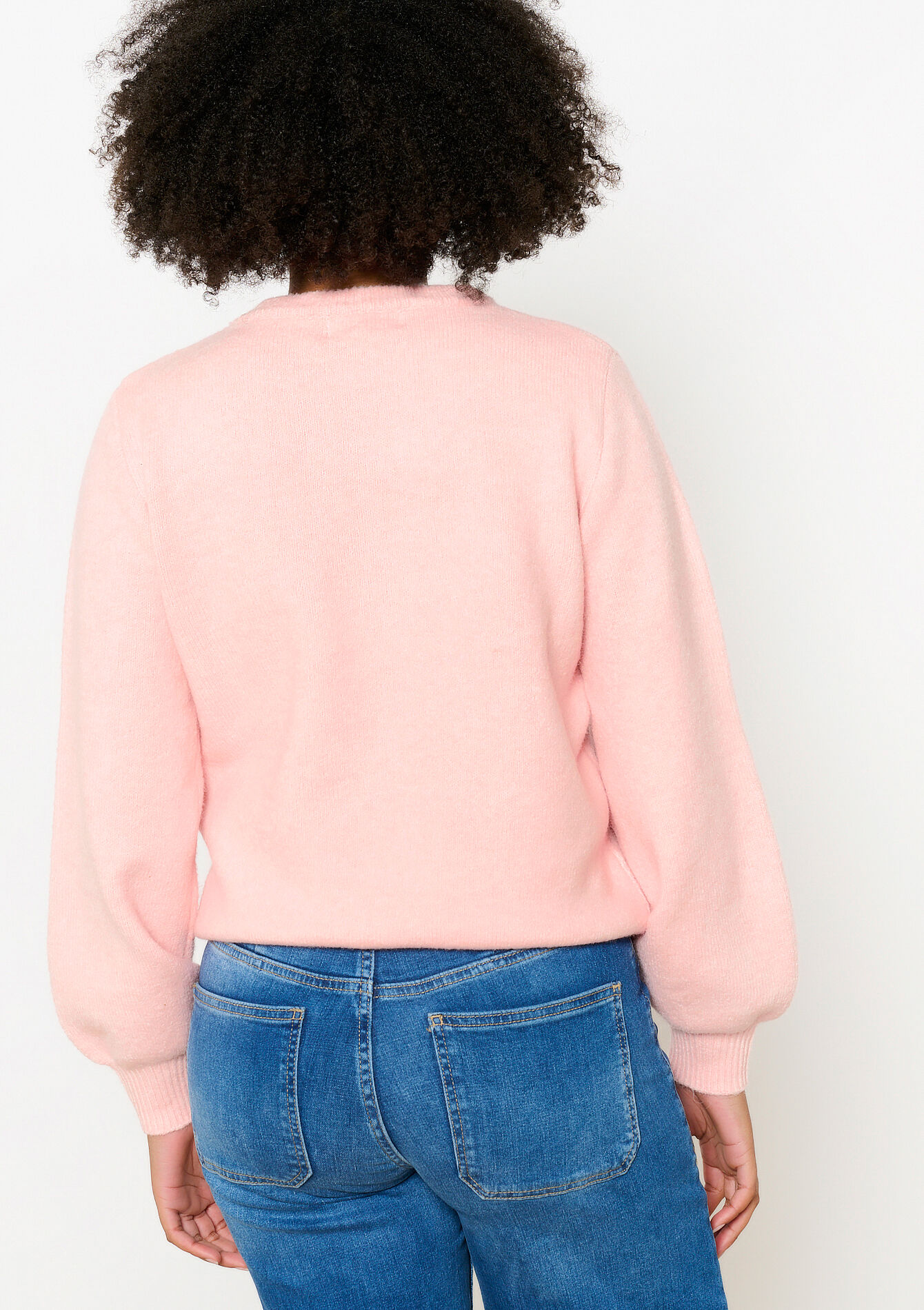 Pull avec palmiers, Pull avec palmiers - PINK BUBBLEGUM - 04006847_1477