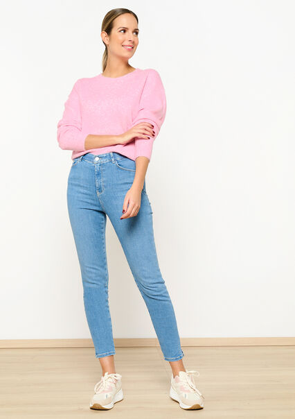 Slim-fit jeans - BLUE BLEACHED - 22000518_0502