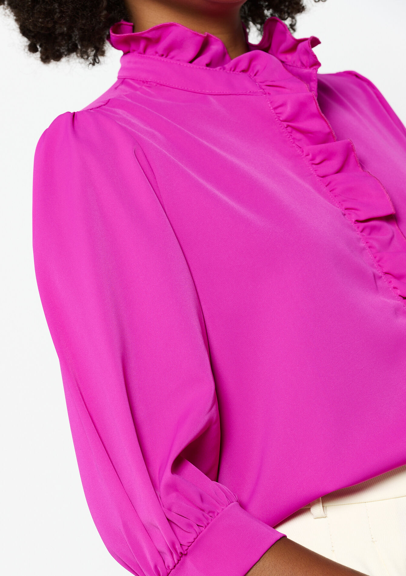 Hemd met ruches - VIOLINE - 05702672_2576