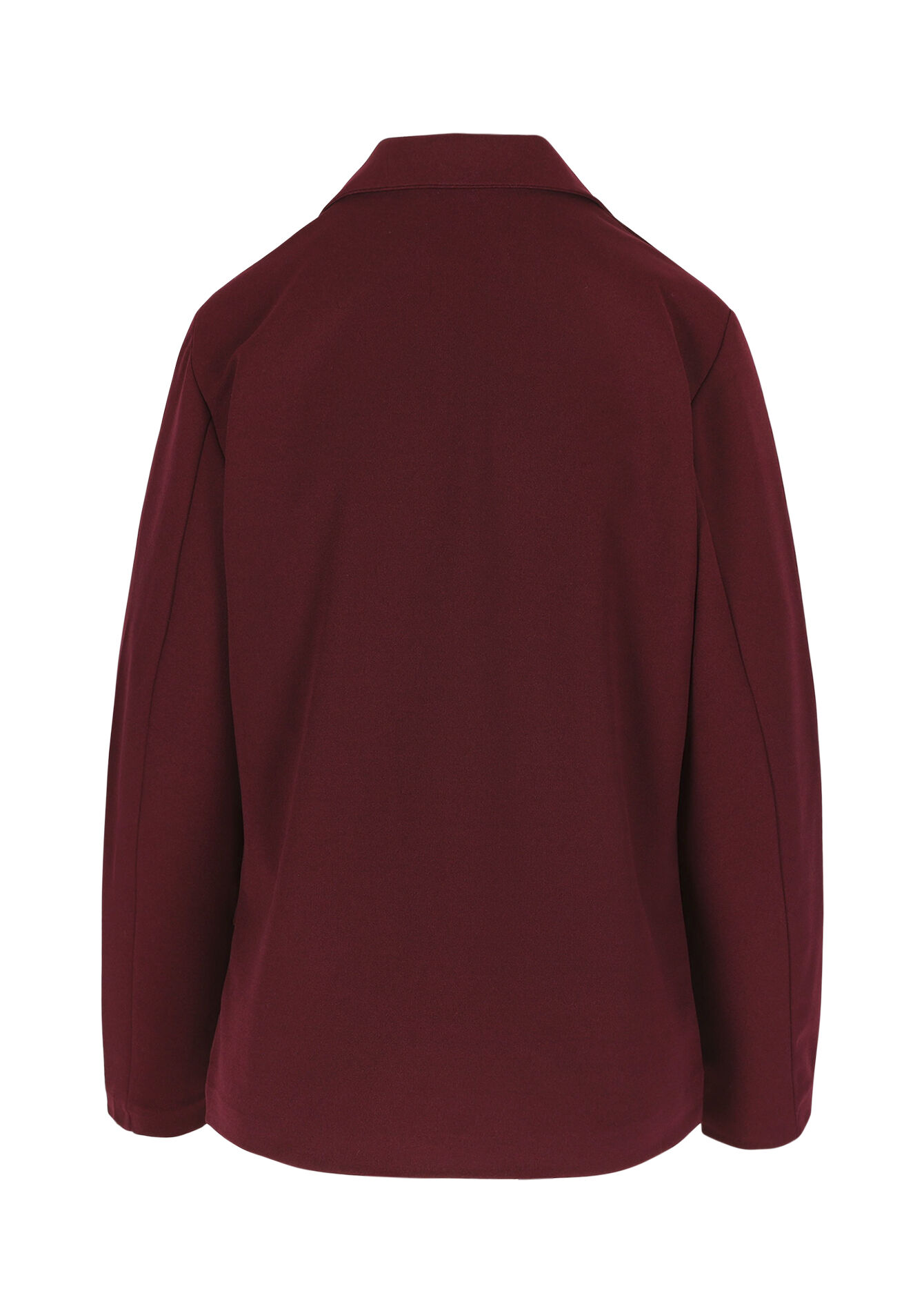 Soepel vallende blazer, Soepel vallende blazer - AUBERGINE - 09101172_1537