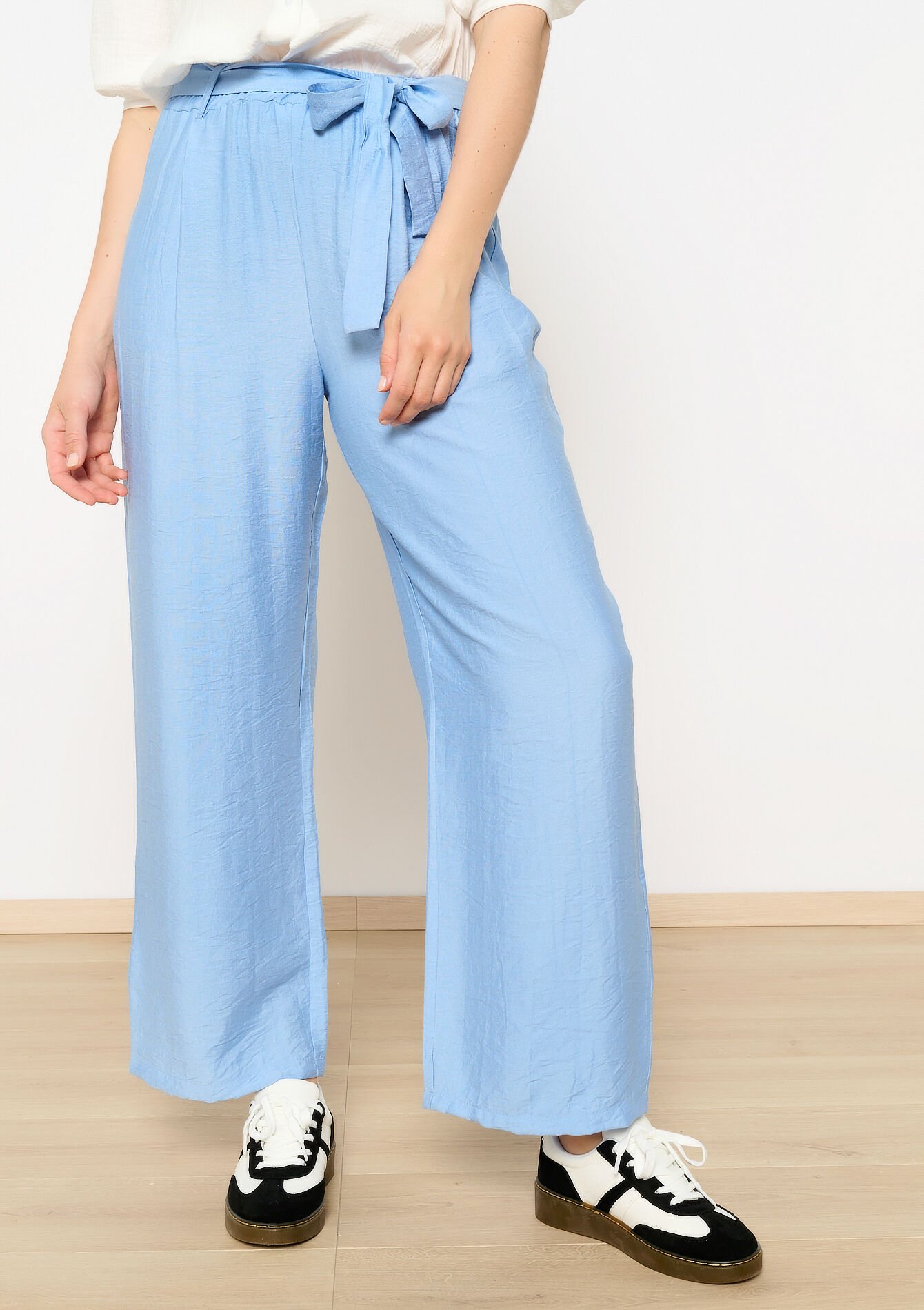 Losse broek, Losse broek - BLUE PASTEL - 06600839_3003