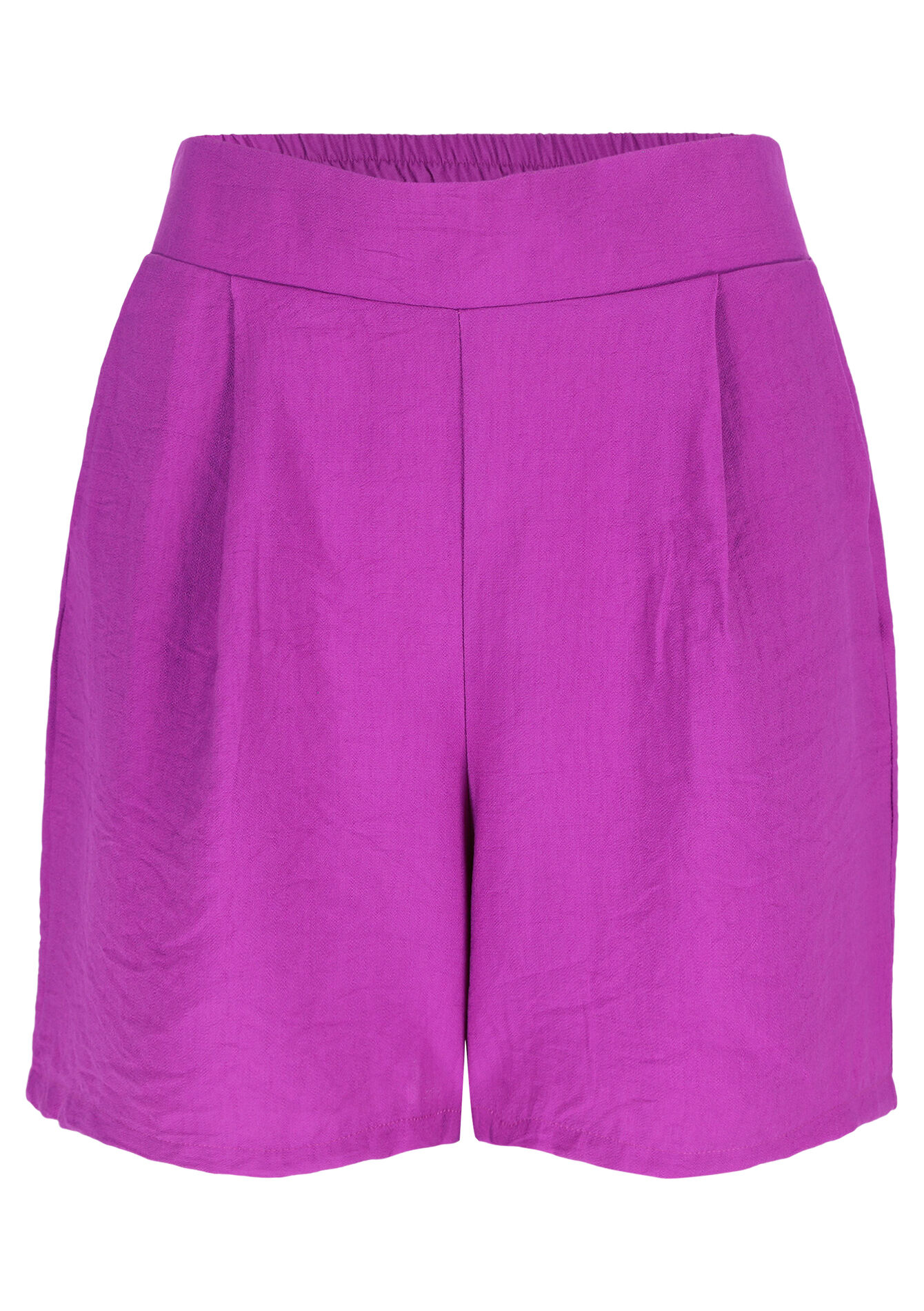 Short met linnen look, Short met linnen look - VIOLINE - 06100630_2576