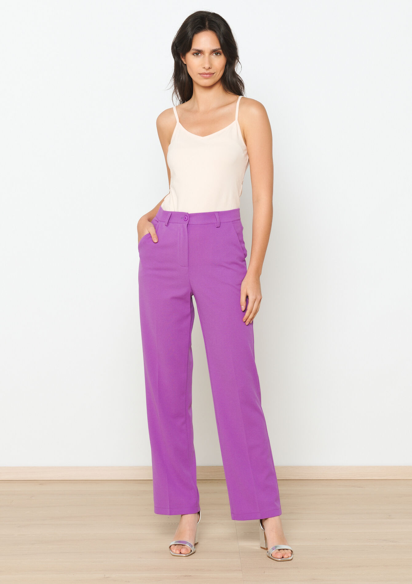 Top met spaghetti-bandjes, Top met spaghetti-bandjes - NUDE LOTUS - 02200377_4118