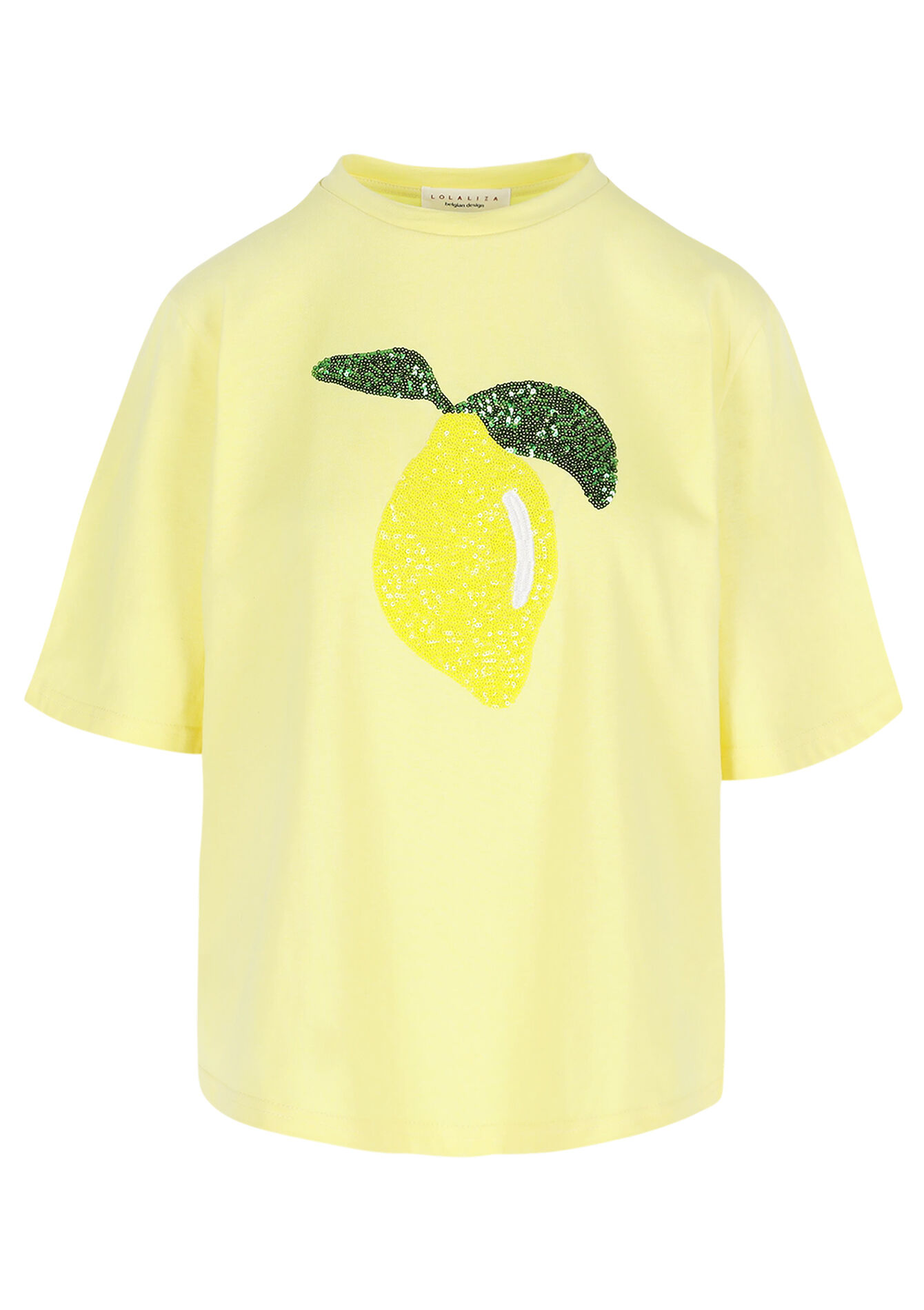T-shirt met citroenprint, T-shirt met citroenprint - YELLOW SUN - 02301814_5007