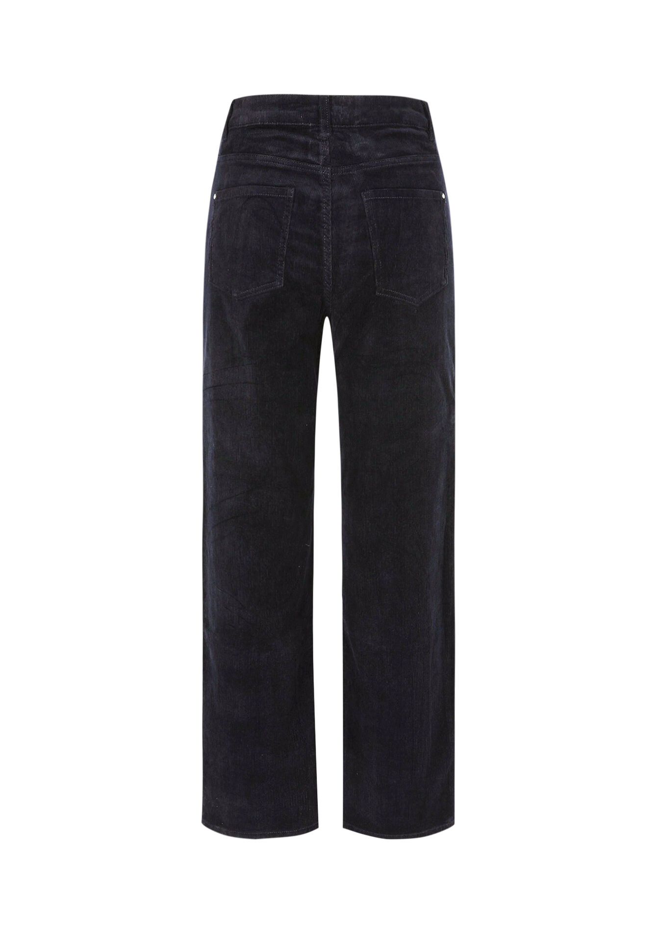 Straight corduroy trousers, Straight corduroy trousers - NAVY BASIC - 06004607_2723
