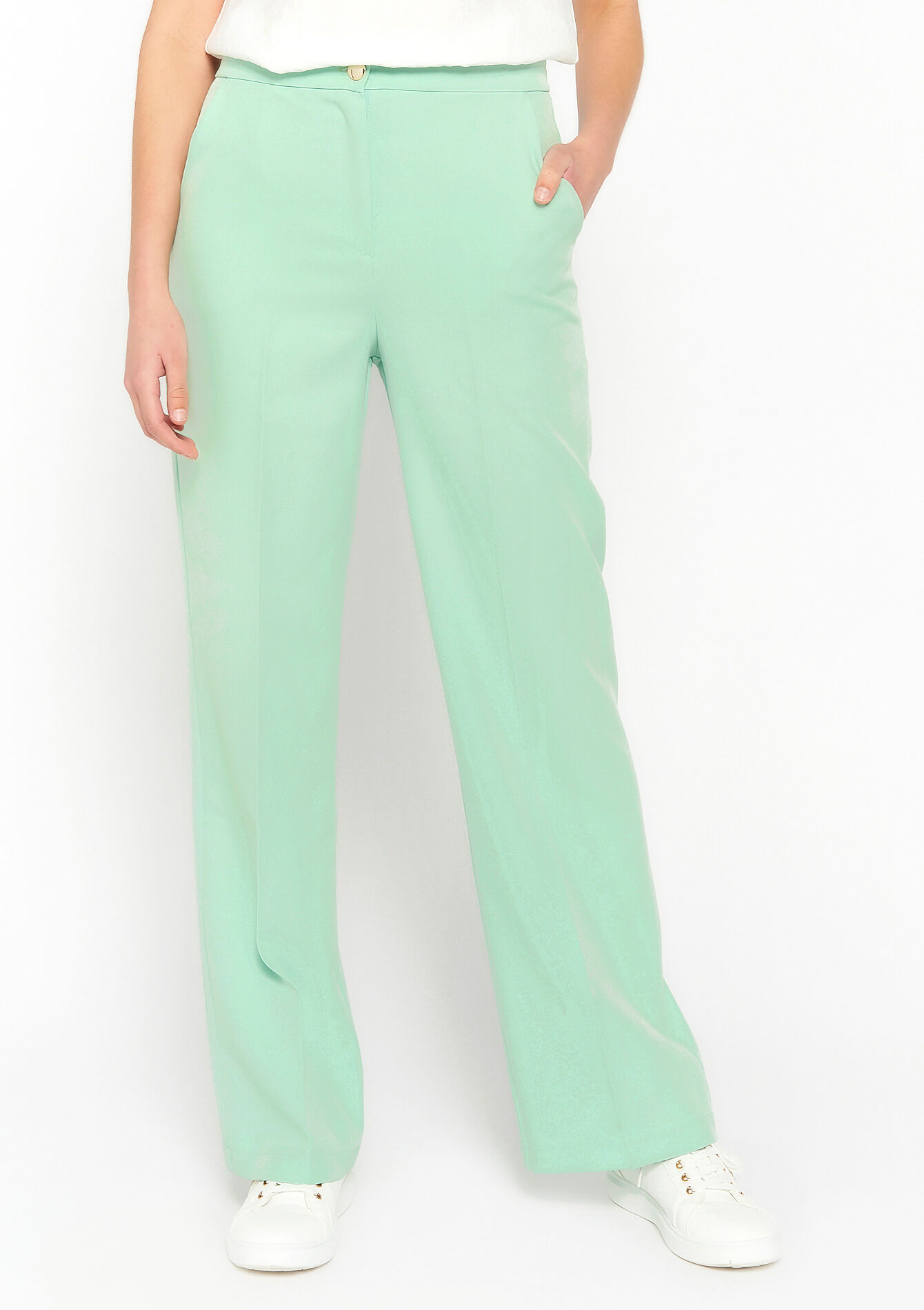 Suiting broek, Suiting broek - MINT GREEN - 06100508_1723