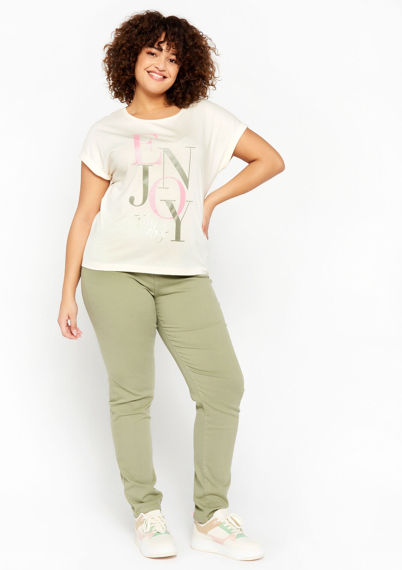 T-shirt with writing - OFFWHITE - 02301311_1001