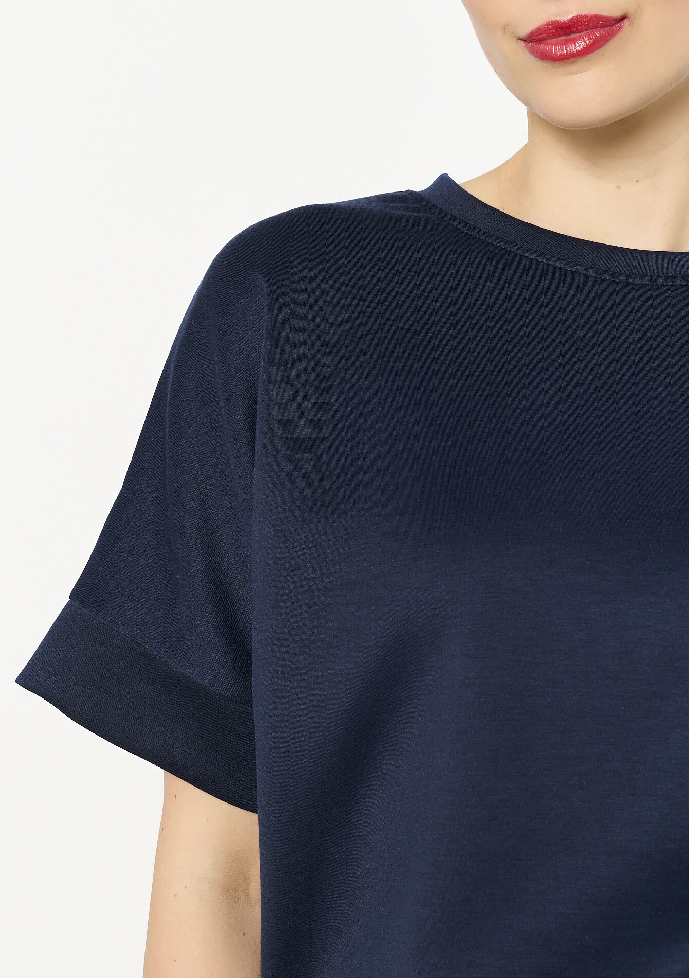 T-shirt en sweat, T-shirt en sweat - NAVY BASIC - 15100315_2723