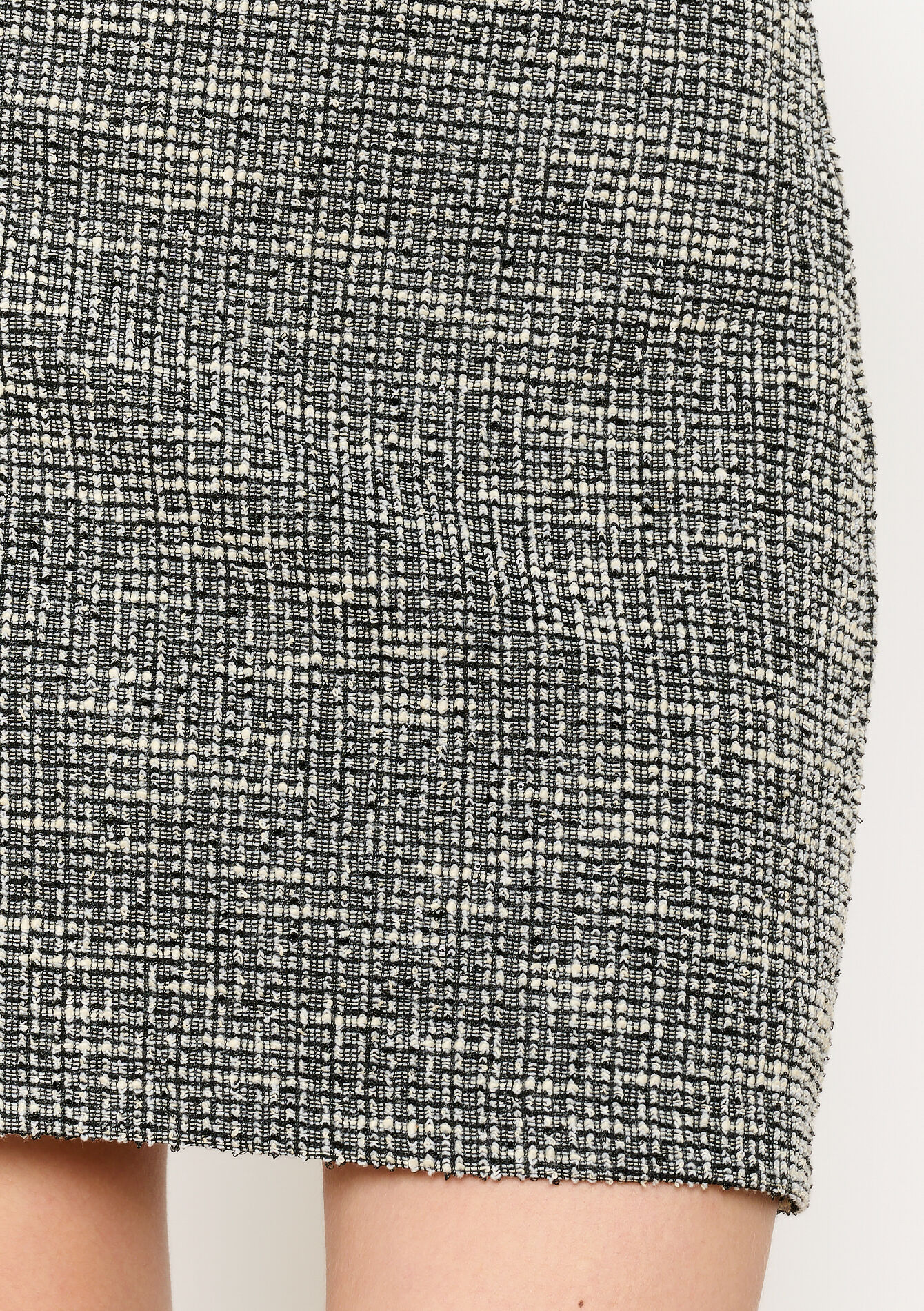 Jupe courte en tweed, Jupe courte en tweed - BLACK - 07101307_1119