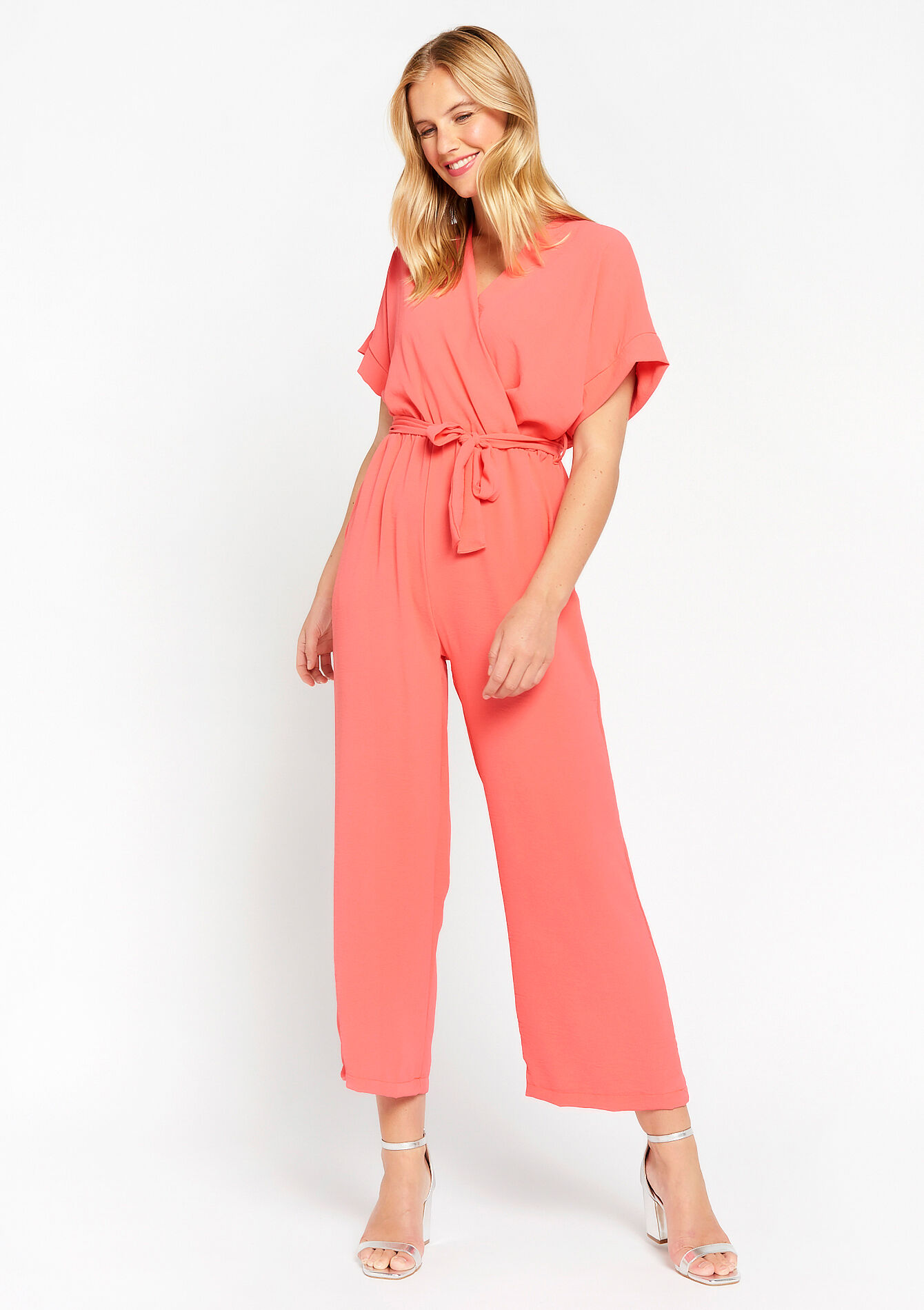 Jumpsuit - CORAL BRIGHT - 06004382_2007