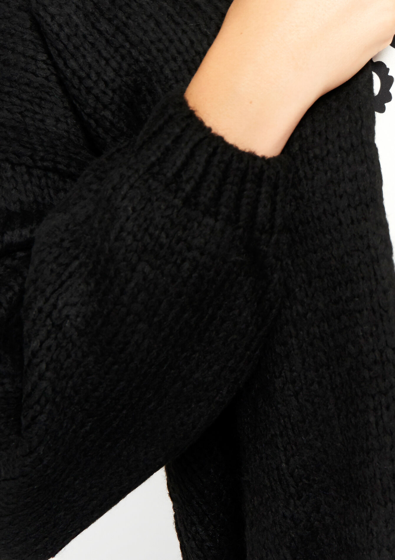 Open cardigan, Open cardigan - BLACK - 04101077_1119