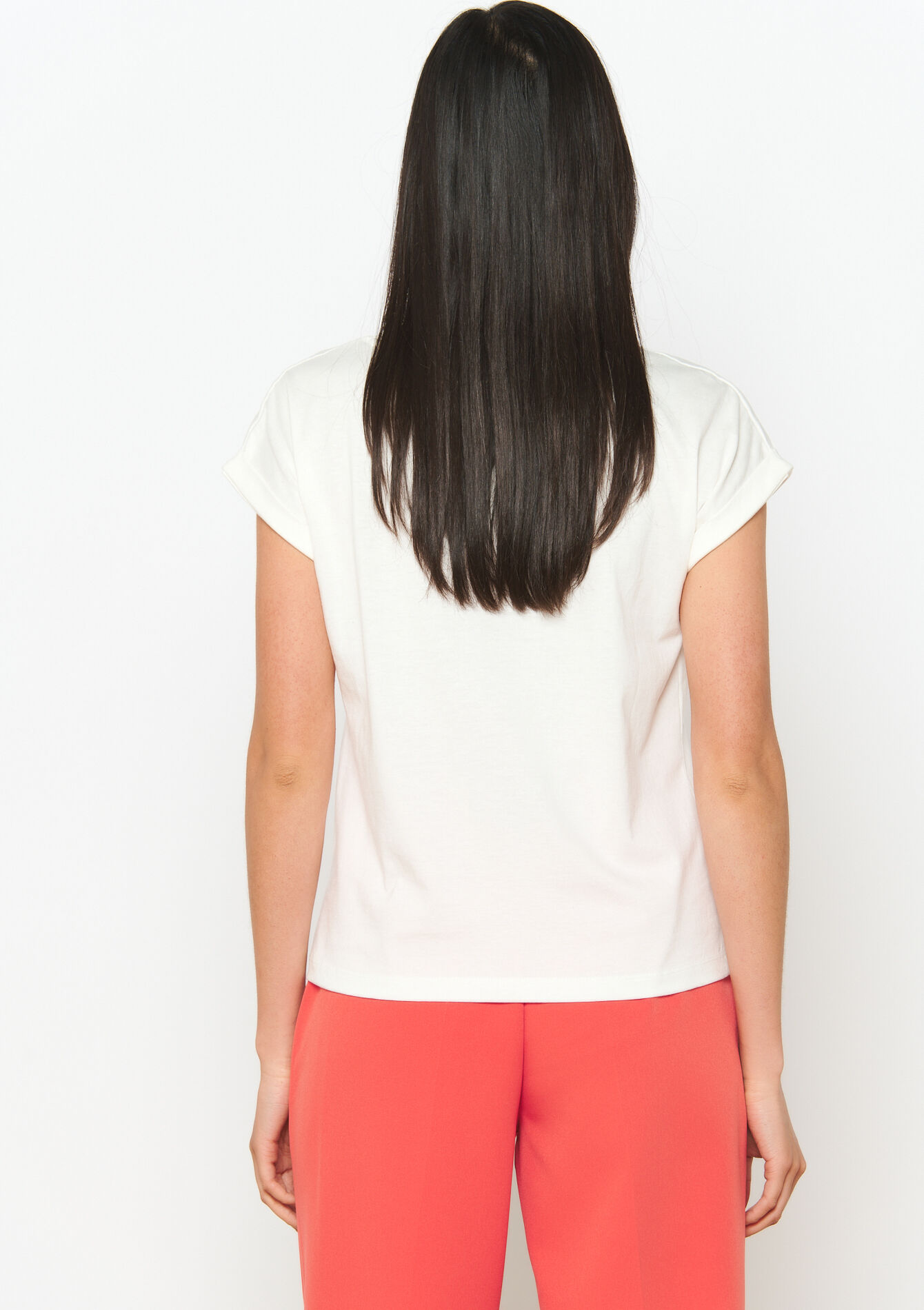 T-shirt met artwork - WHITE POWDER - 02301487_2514