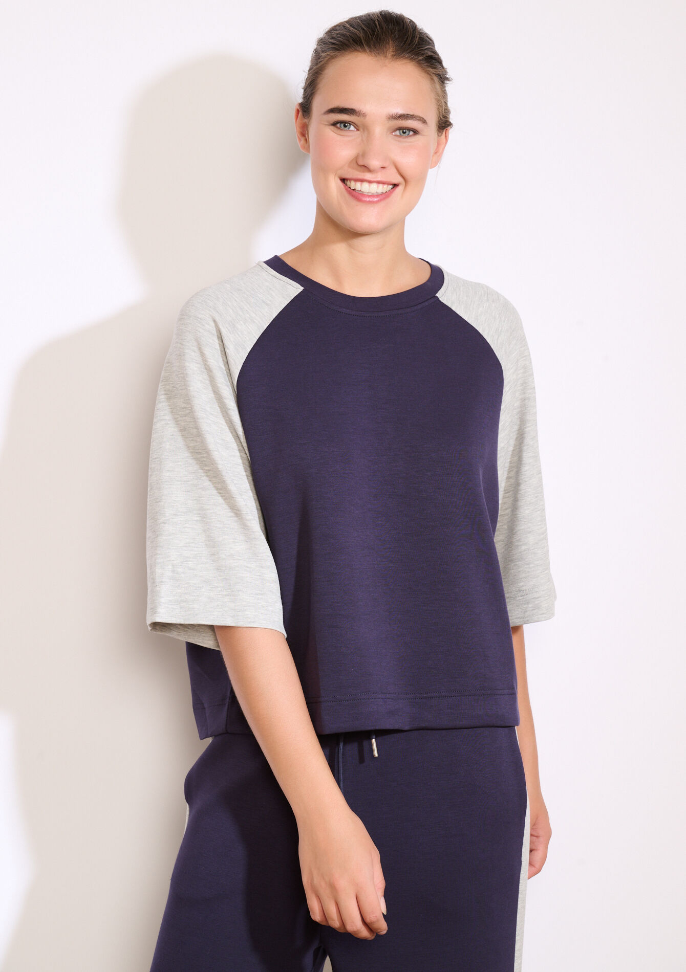 Sweat oversize bicolore, Sweat oversize bicolore, , front