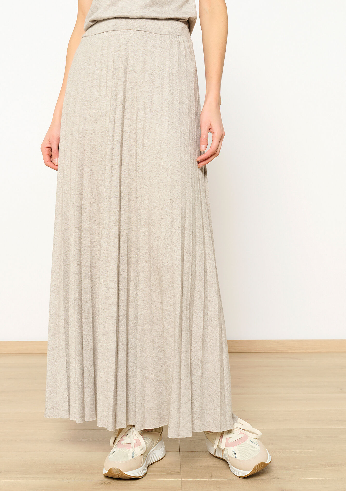 Jupe en maille, Jupe en maille - LT BEIGE - 07101221_2527