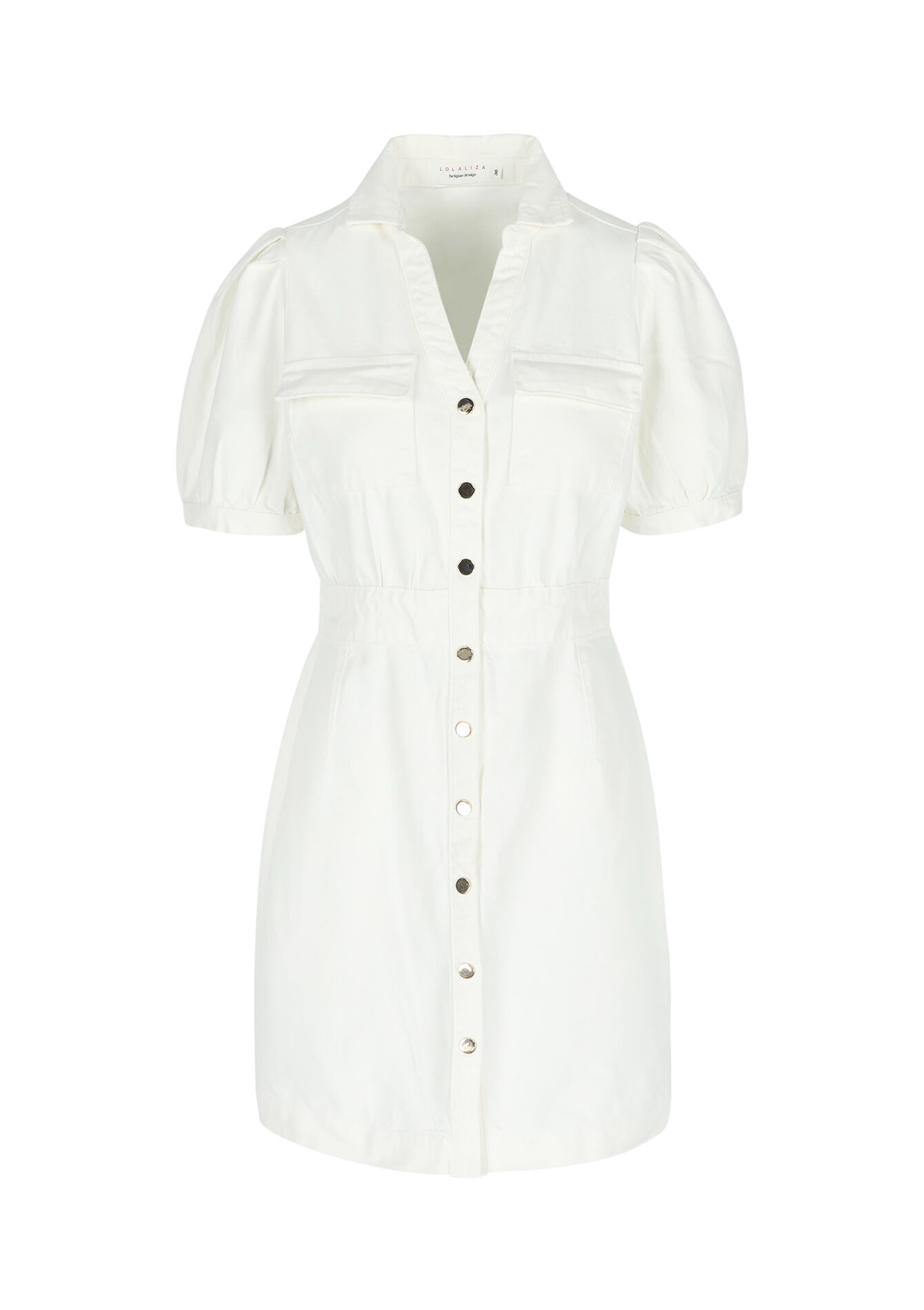 Rechte jurk, Rechte jurk - OFFWHITE - 08103403