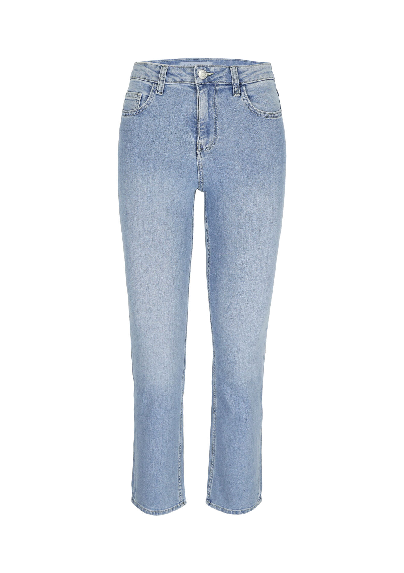 Rechte jeans, Rechte jeans - BLUE BLEACHED - 22000497_0502