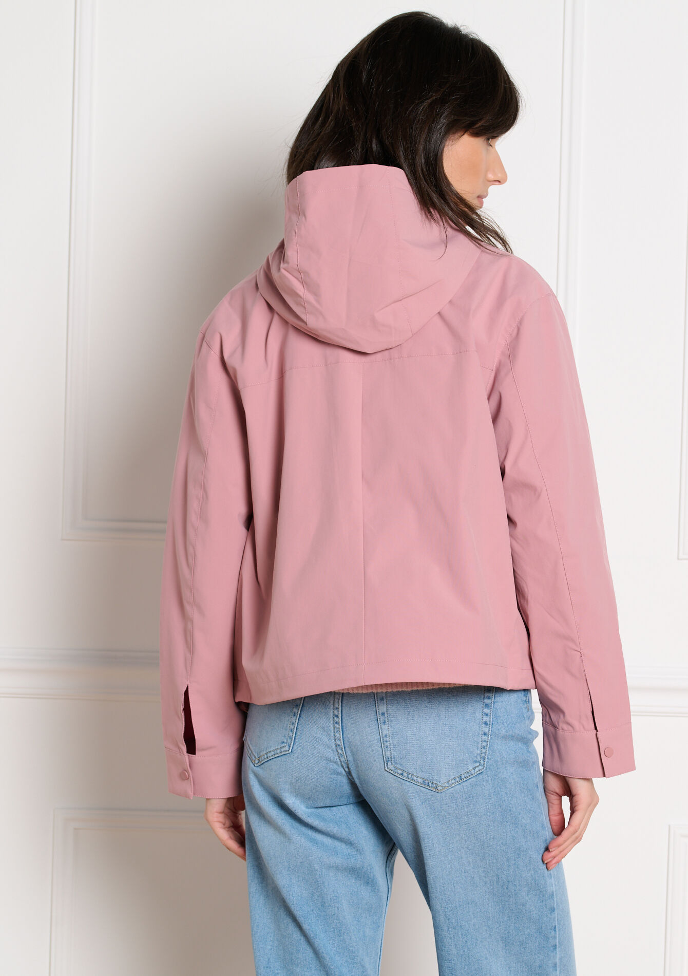 Veste imperméable à capuche - COSMETIC PINK - 23000792_5733