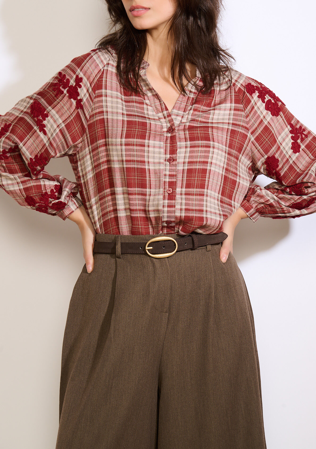 Ceinture en cuir boucle dorée, Ceinture en cuir boucle dorée, , detail_model