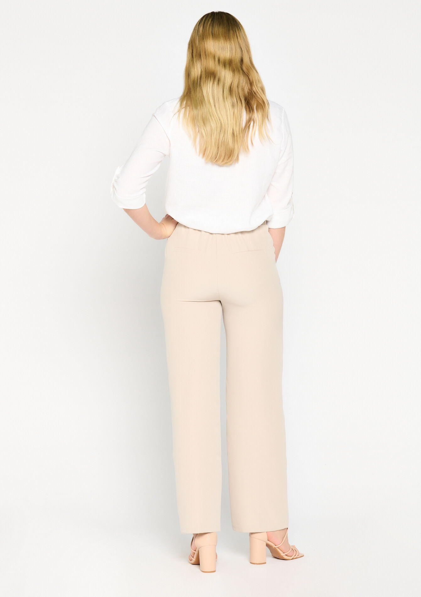 Suiting broek - LT BEIGE - 06100512