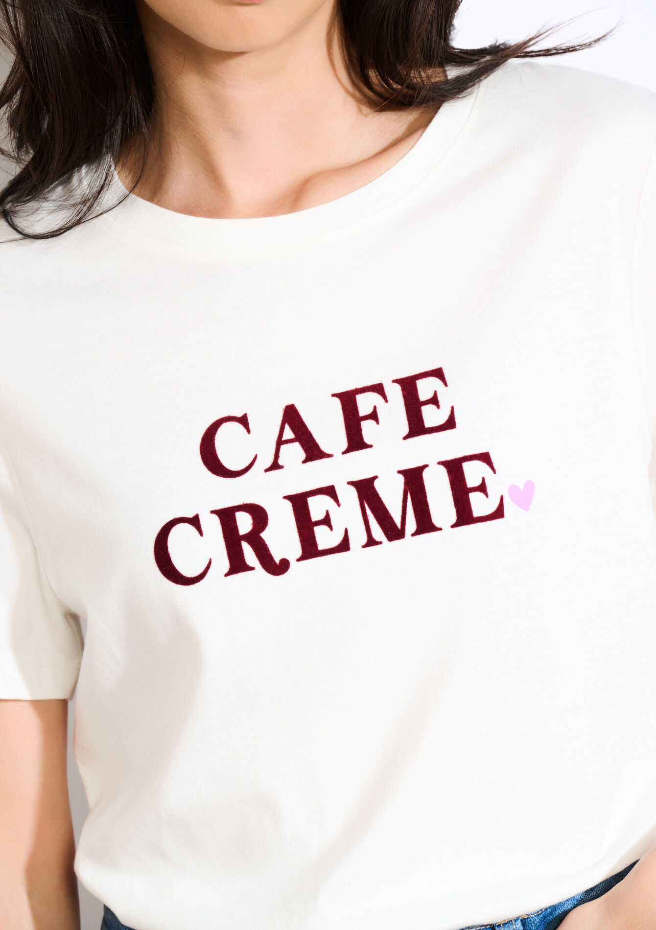 T-shirt à message , T-shirt à message - OFFWHITE - 02301734