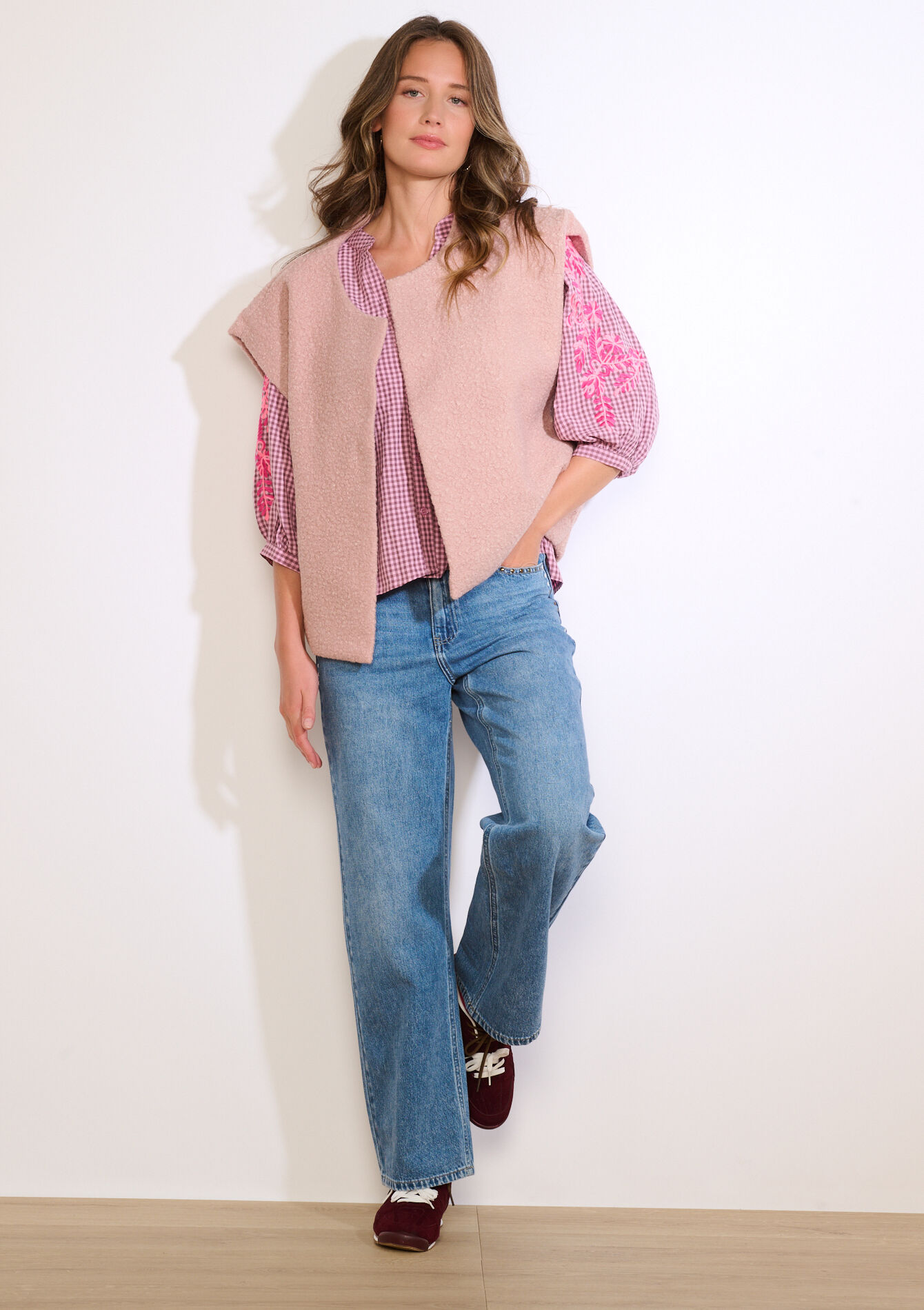 Mouwloos teddy gilet, Mouwloos teddy gilet - NUDE LOTUS - 09001507_4118