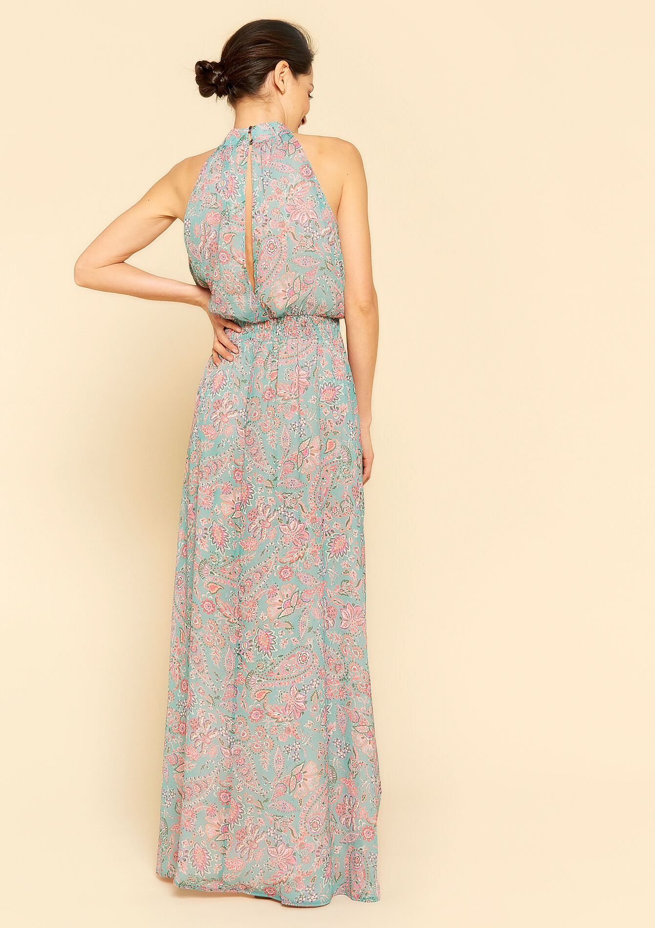 Robe pour demoiselle d'honneur, Robe pour demoiselle d'honneur - BLUE PASTEL - 08601921_3003