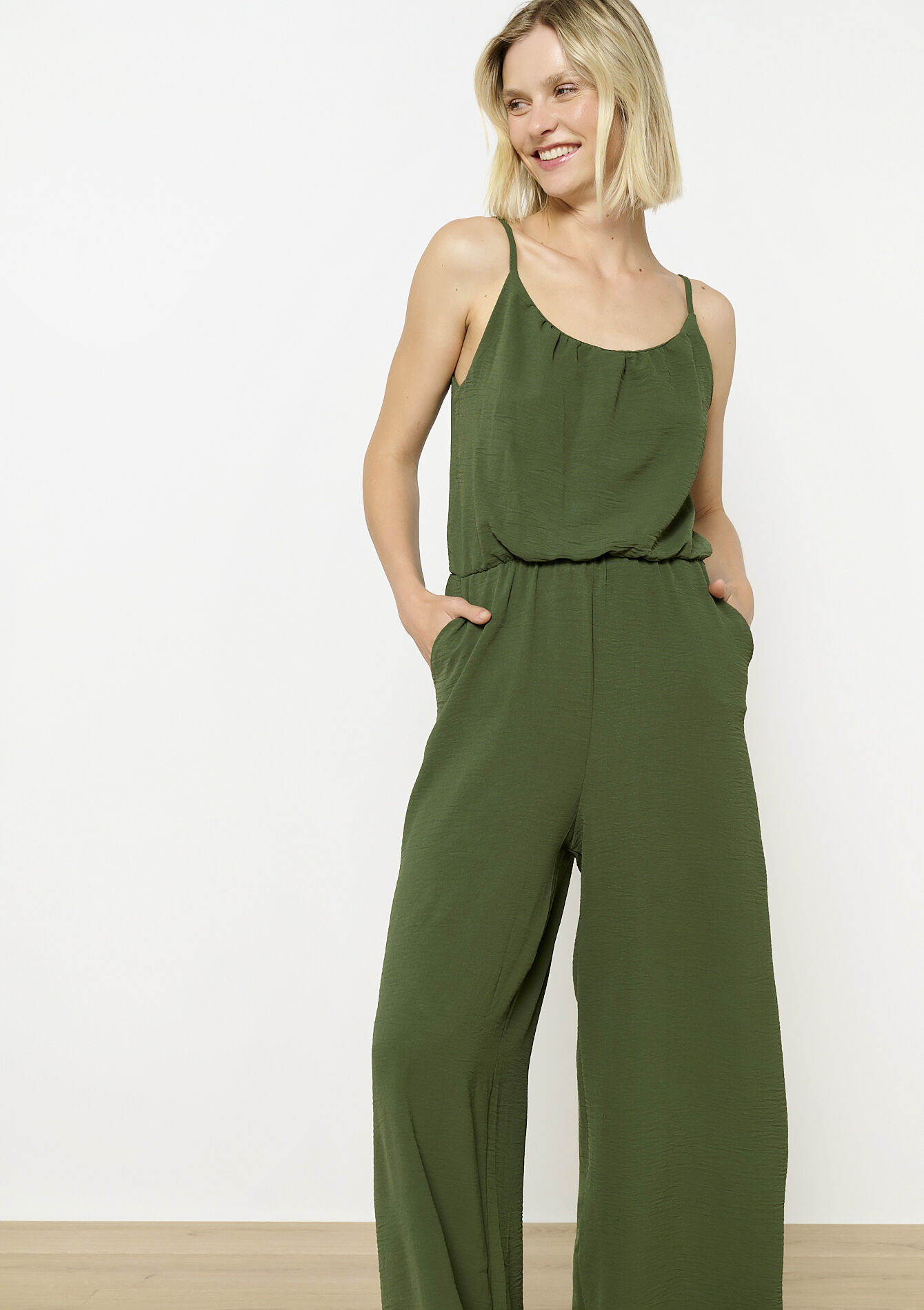 Combinaison fluide, Combinaison fluide - KHAKI FADED - 06004634_4326