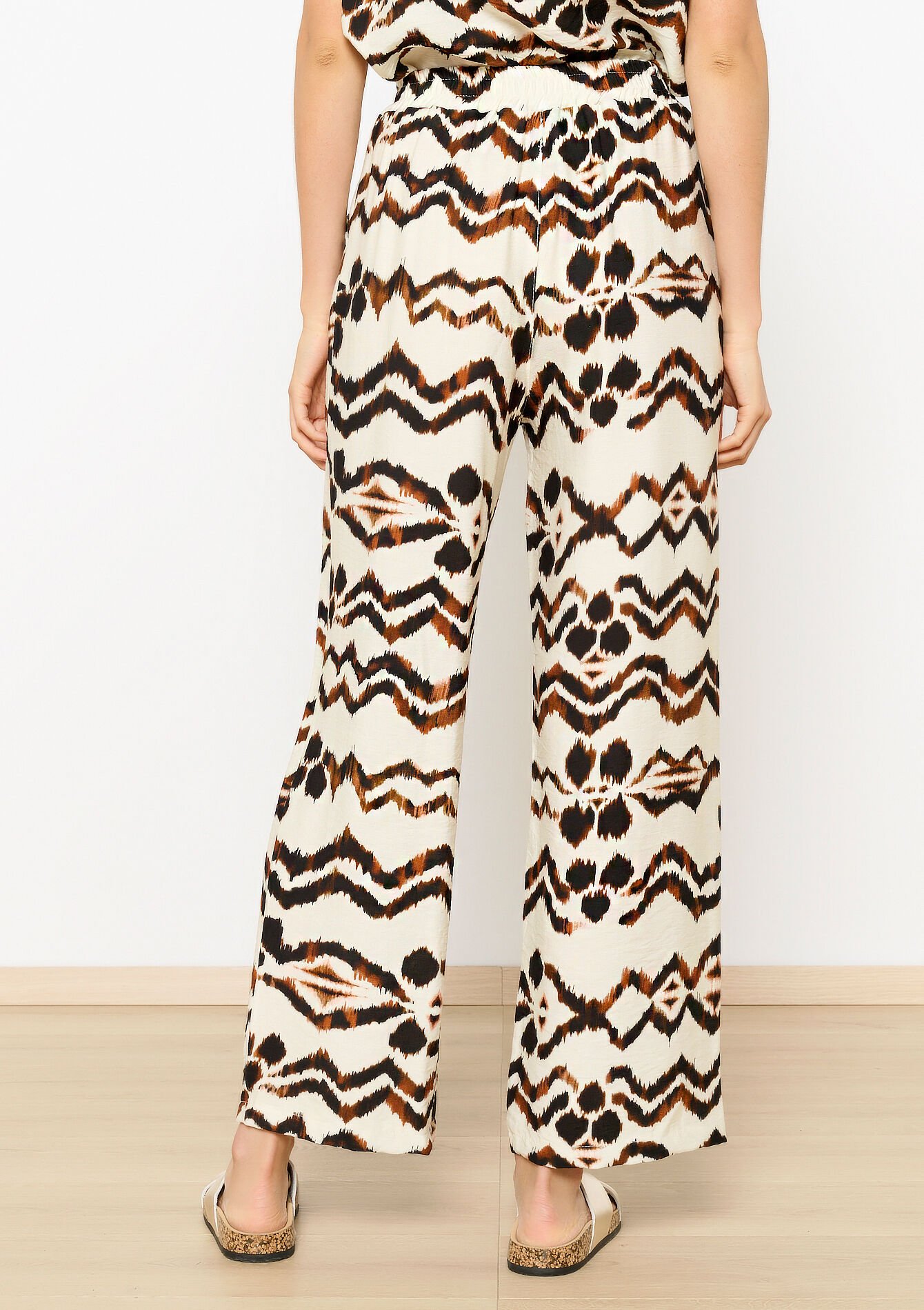 Pants with ethnic print - OFFWHITE - 06600878_1001