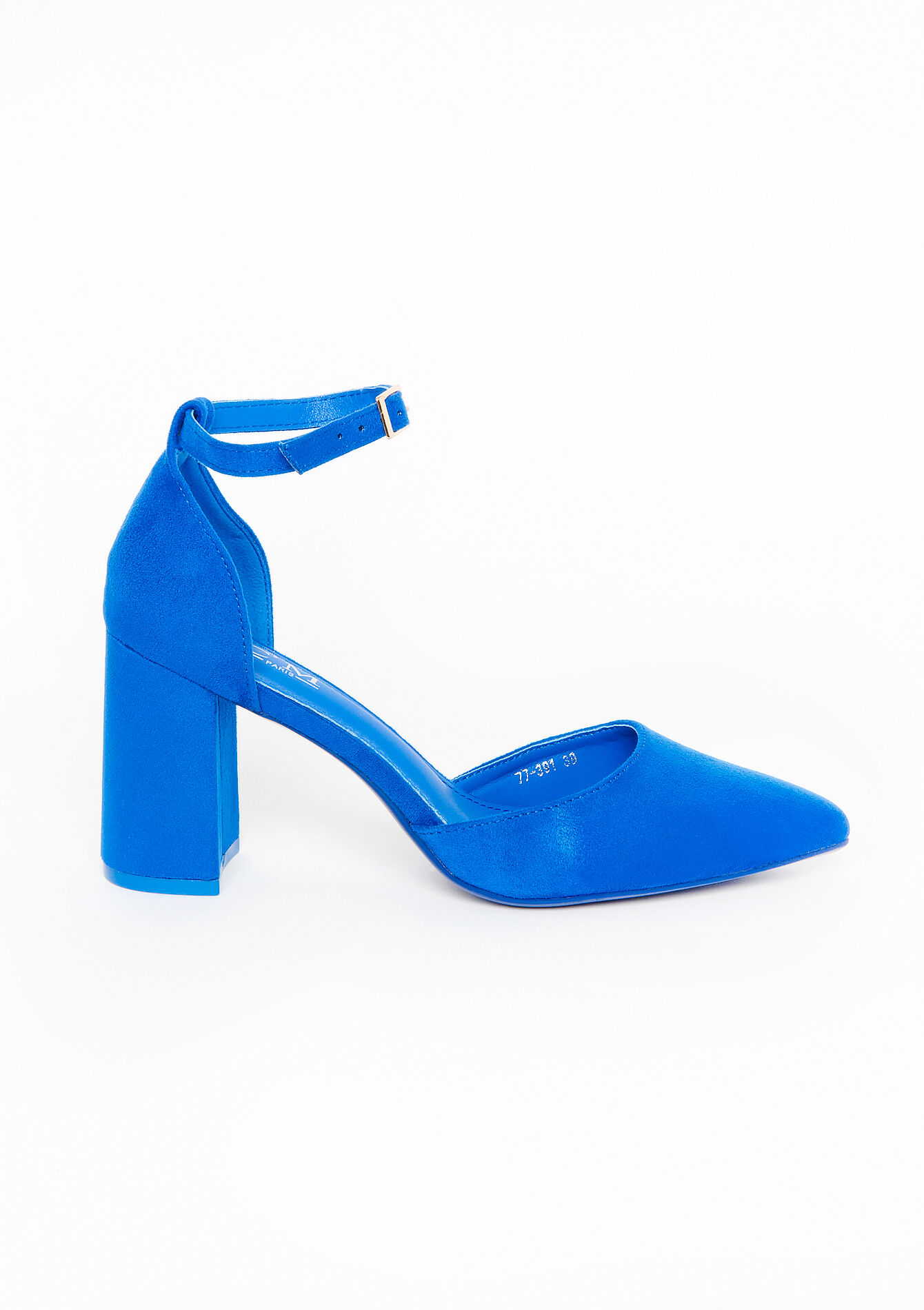 Pumps with strap, Pumps with strap - ELECTRIC BLUE - 13000637_1619