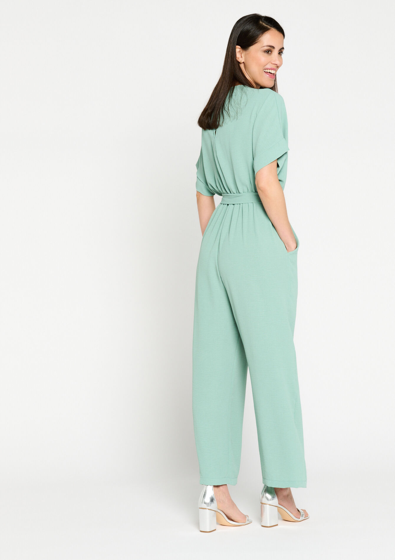 Jumpsuit - KHAKI MINT - 06004382_2542