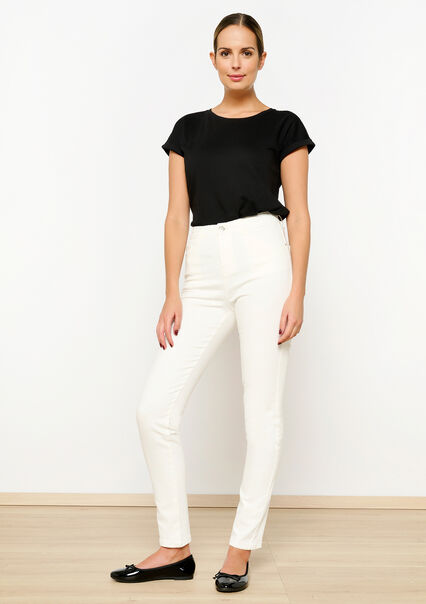 Slim-fit trousers - OFFWHITE - 06004470_1001