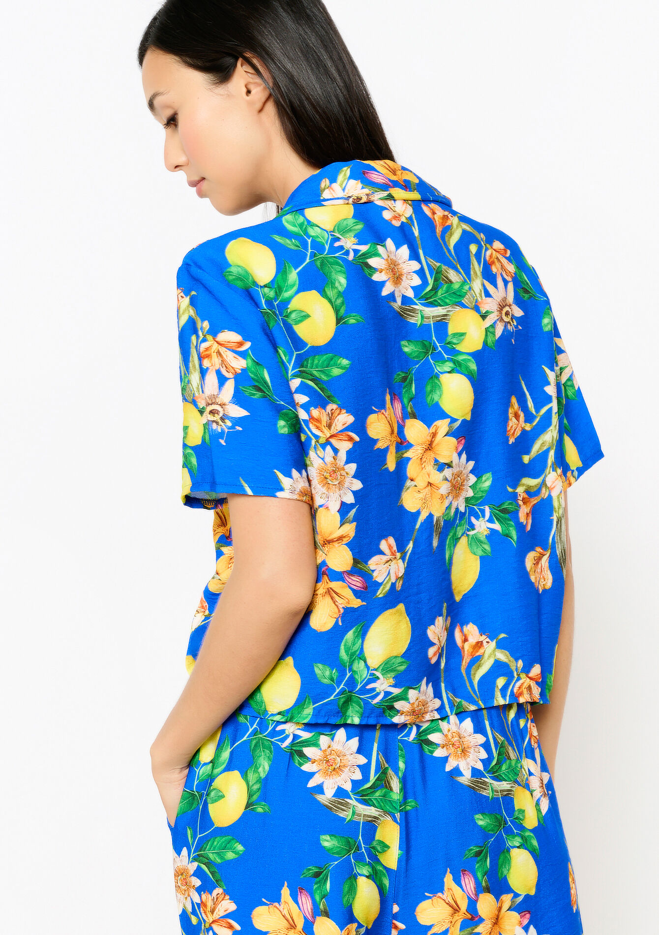 Chemise à manches courtes, Chemise à manches courtes - ELECTRIC BLUE - 05702610_1619