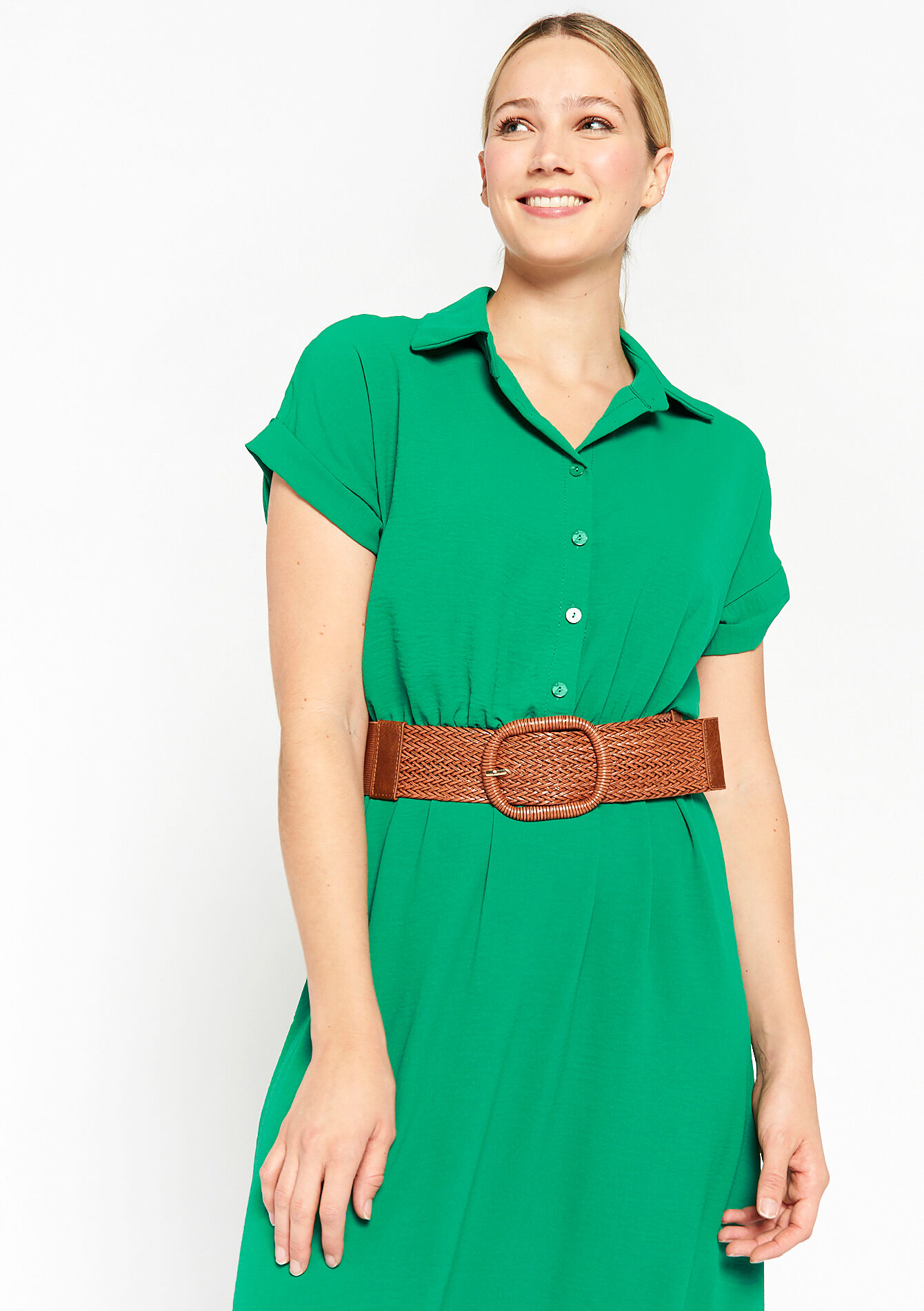 Elastic belt - CAMEL CINNAMON - 1066770