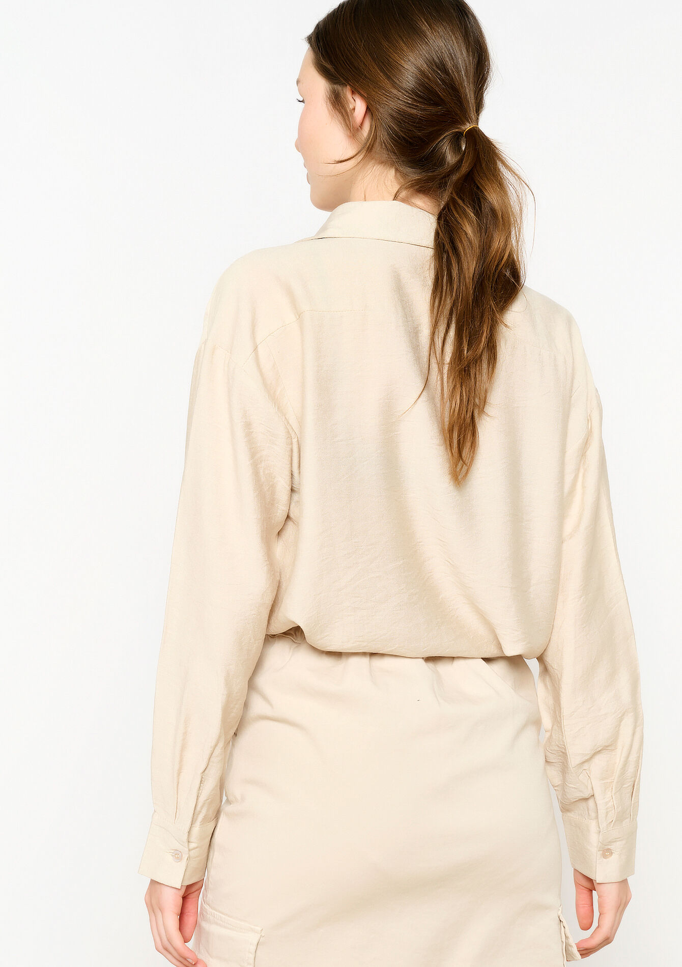 Hemd met studs, Hemd met studs - LT BEIGE - 05702467_2527