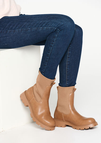Chelsea boots - TAUPE - 13100194_1021