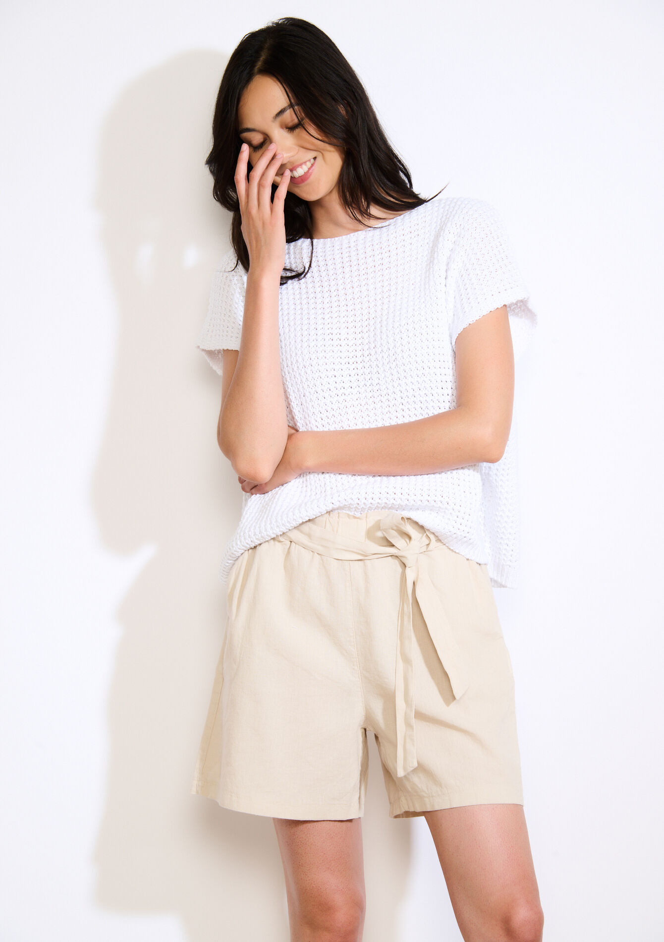 Short taille nouée, Short taille nouée, , back