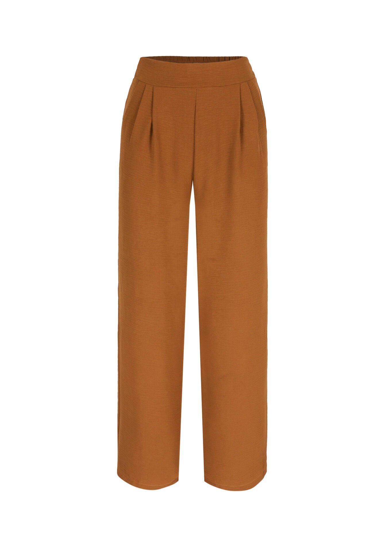 Wijde broek, Wijde broek - LIGHT CAMEL - 06600891_3814