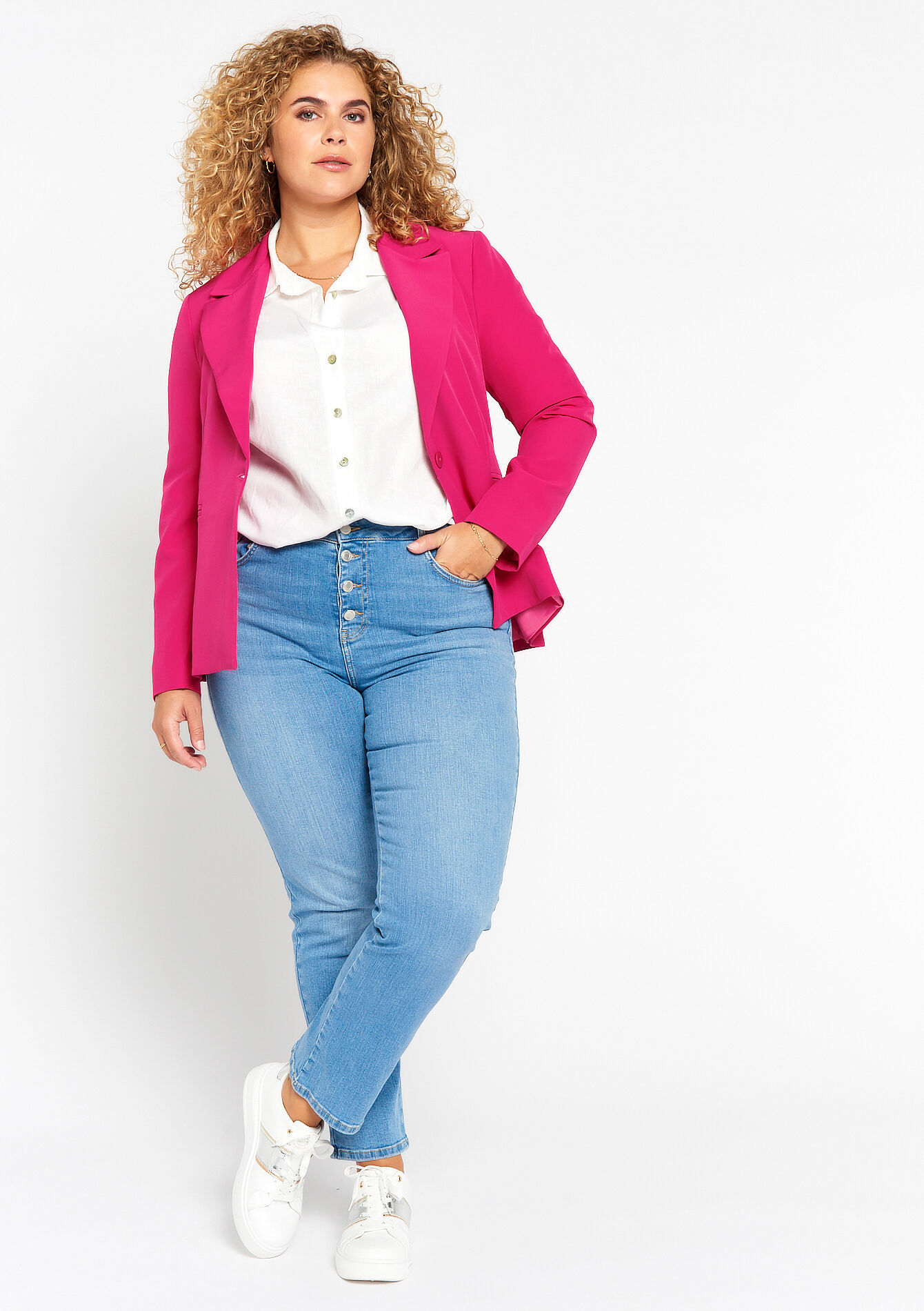 Blazer - FUCHSIA - 09100816_5626